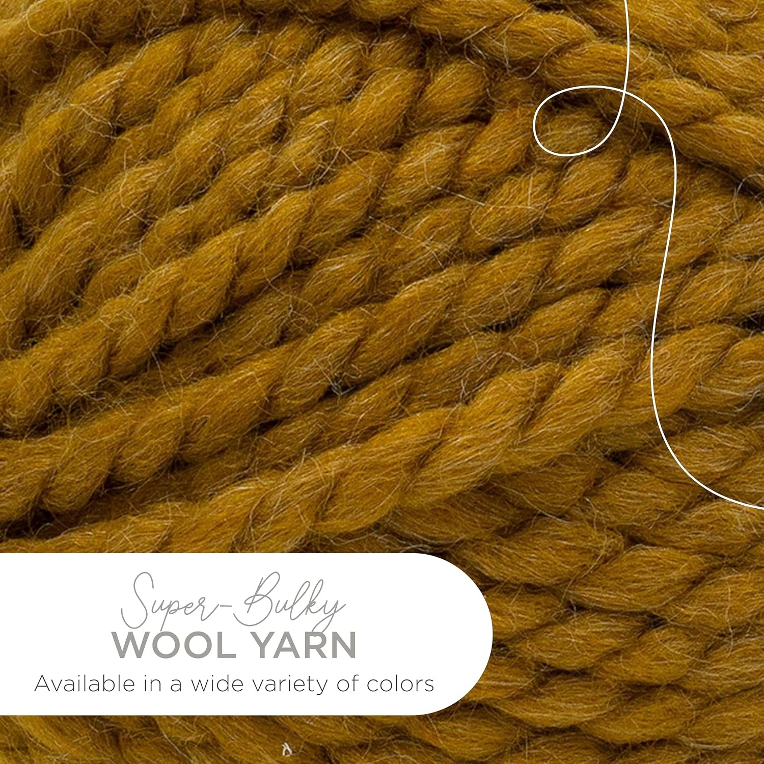 image:imageLion Brand Yarn WoolEase Thick amp Quick Yarn Celebration White 3 Pack Super Bulky Wool Acrylic Blend Fiber for Soft Hats Sweaters Chunky Blankets Yarn for Crochet Knitting Crafts WeavingFlax
