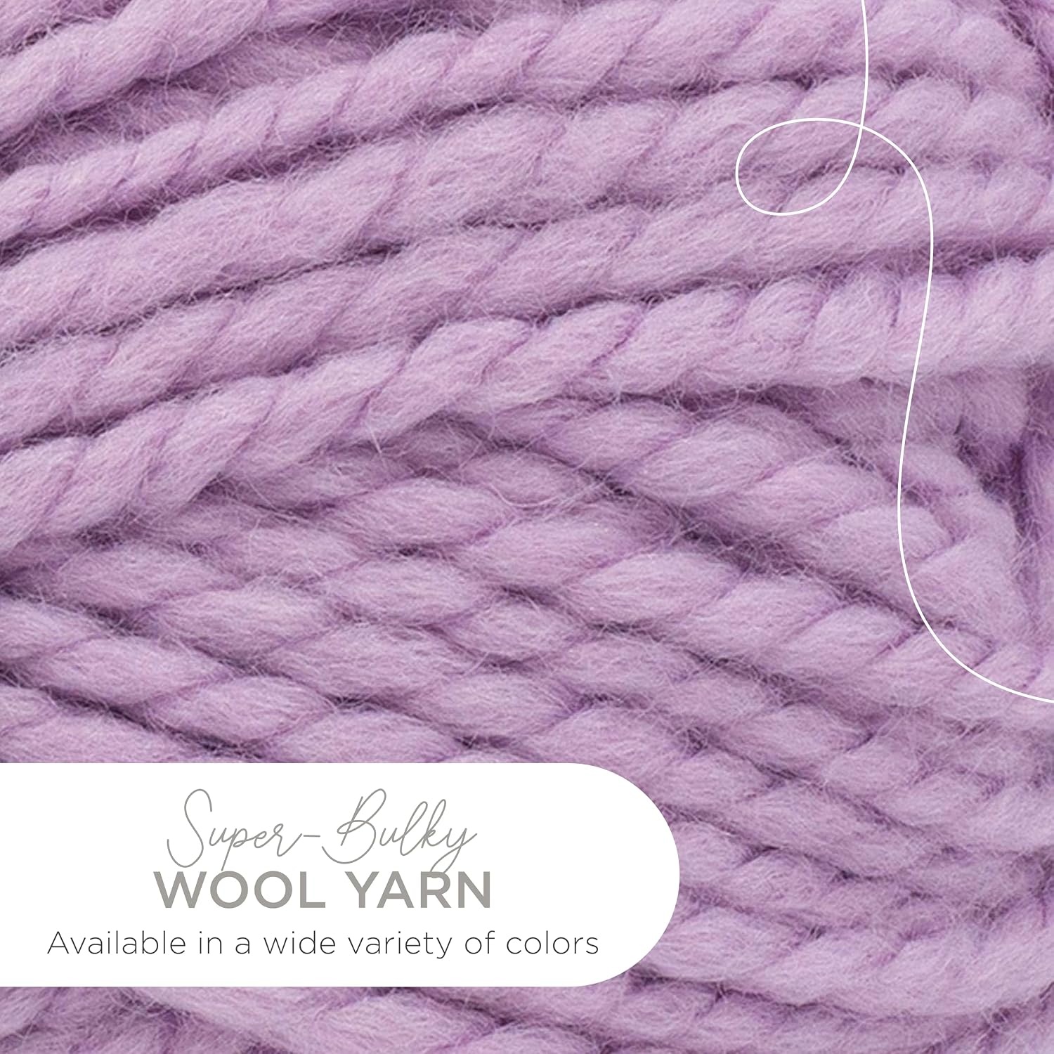 image:imageLion Brand Yarn WoolEase Thick amp Quick Yarn Celebration White 3 Pack Super Bulky Wool Acrylic Blend Fiber for Soft Hats Sweaters Chunky Blankets Yarn for Crochet Knitting Crafts WeavingFairy