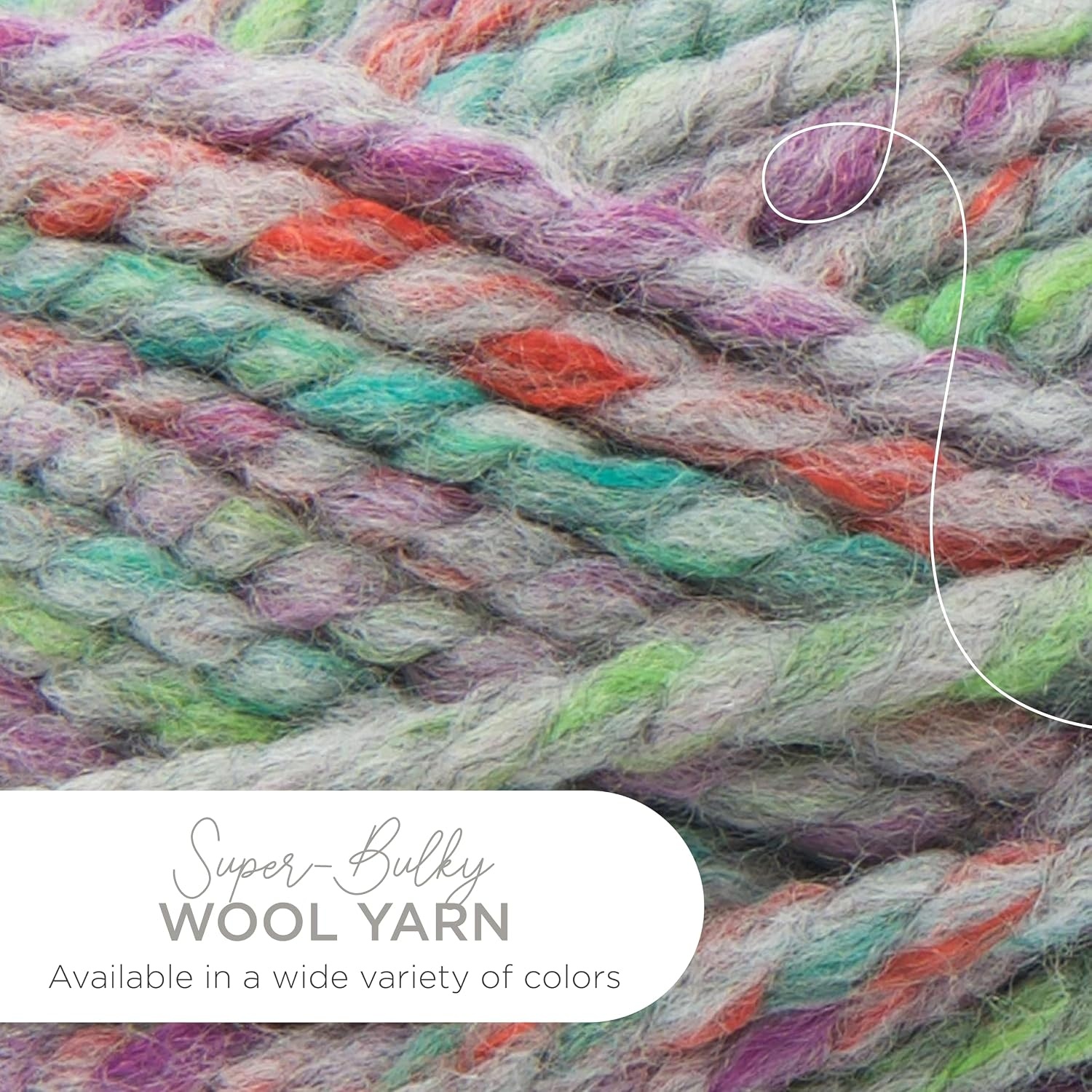 image:imageLion Brand Yarn WoolEase Thick amp Quick Yarn Celebration White 3 Pack Super Bulky Wool Acrylic Blend Fiber for Soft Hats Sweaters Chunky Blankets Yarn for Crochet Knitting Crafts WeavingEden