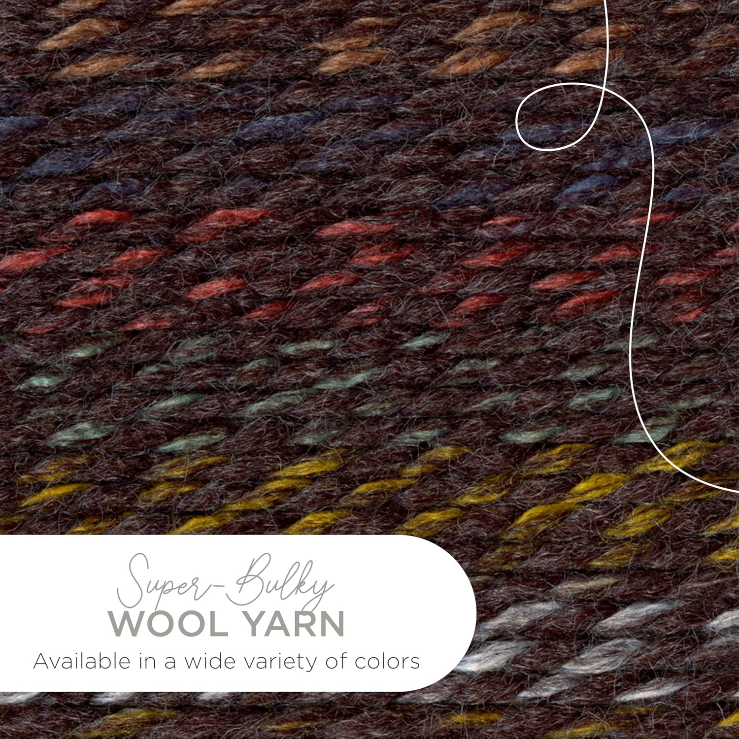 image:imageLion Brand Yarn WoolEase Thick amp Quick Yarn Celebration White 3 Pack Super Bulky Wool Acrylic Blend Fiber for Soft Hats Sweaters Chunky Blankets Yarn for Crochet Knitting Crafts WeavingBedrock