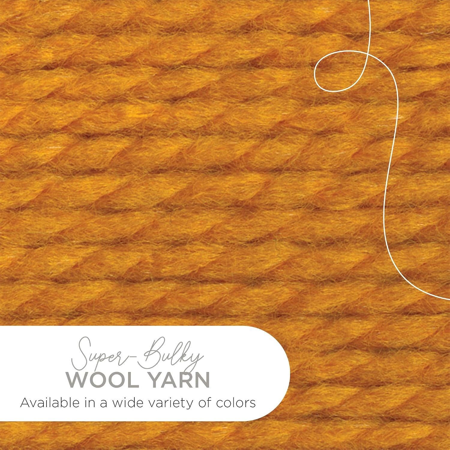 image:imageLion Brand Yarn WoolEase Thick amp Quick Yarn Celebration White 3 Pack Super Bulky Wool Acrylic Blend Fiber for Soft Hats Sweaters Chunky Blankets Yarn for Crochet Knitting Crafts WeavingButterscotch