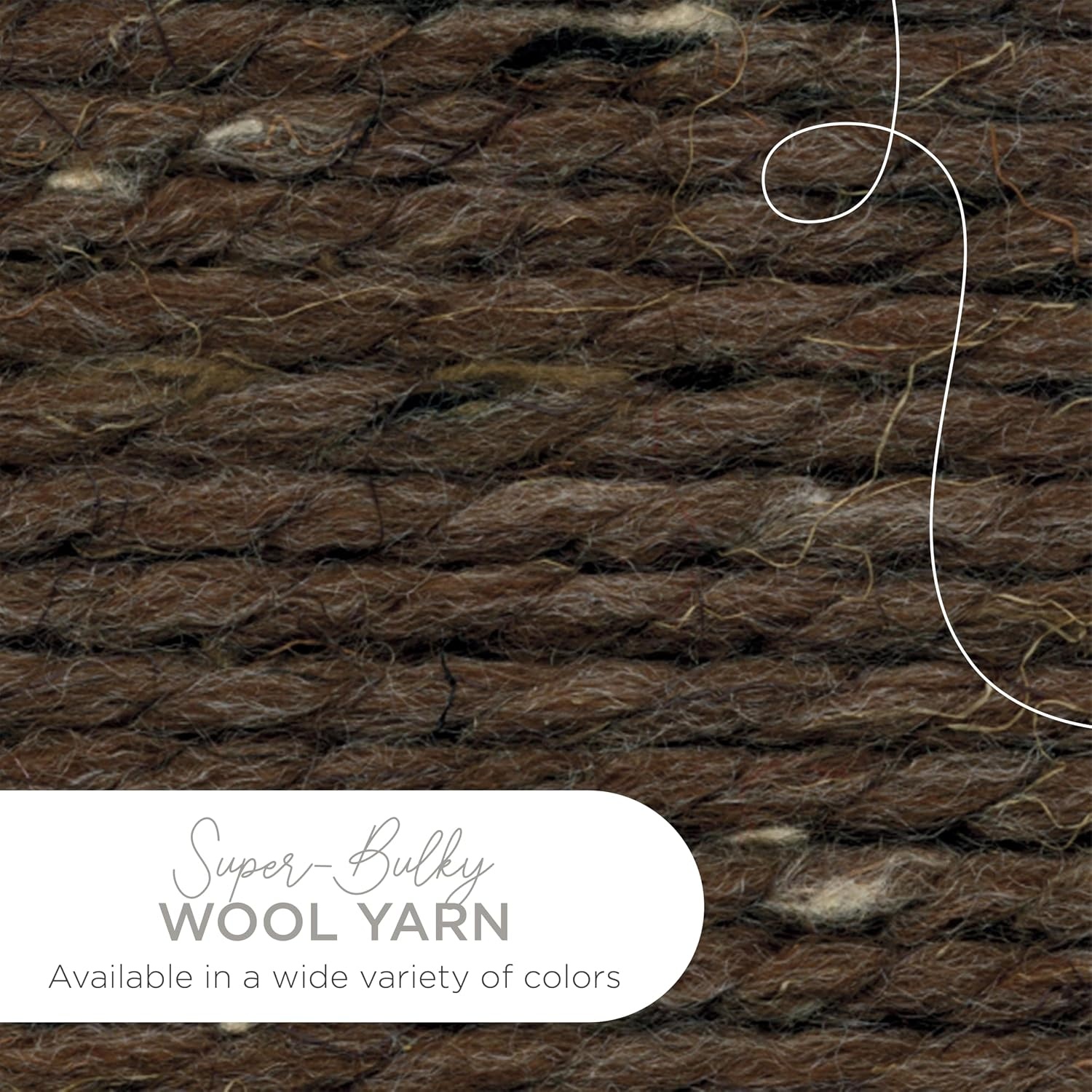 image:imageLion Brand Yarn WoolEase Thick amp Quick Yarn Celebration White 3 Pack Super Bulky Wool Acrylic Blend Fiber for Soft Hats Sweaters Chunky Blankets Yarn for Crochet Knitting Crafts WeavingBarley