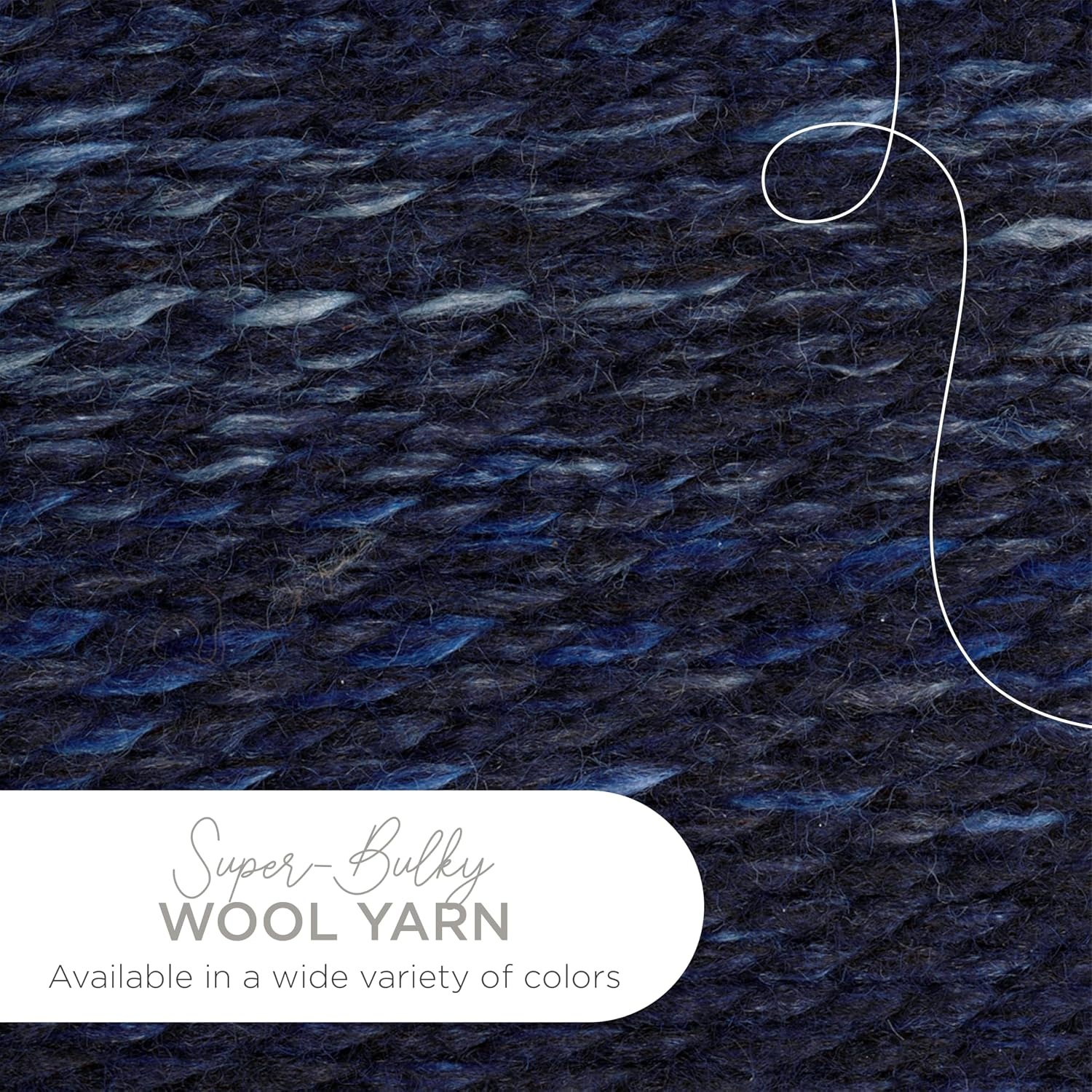 image:imageLion Brand Yarn WoolEase Thick amp Quick Yarn Celebration White 3 Pack Super Bulky Wool Acrylic Blend Fiber for Soft Hats Sweaters Chunky Blankets Yarn for Crochet Knitting Crafts WeavingRiver Run