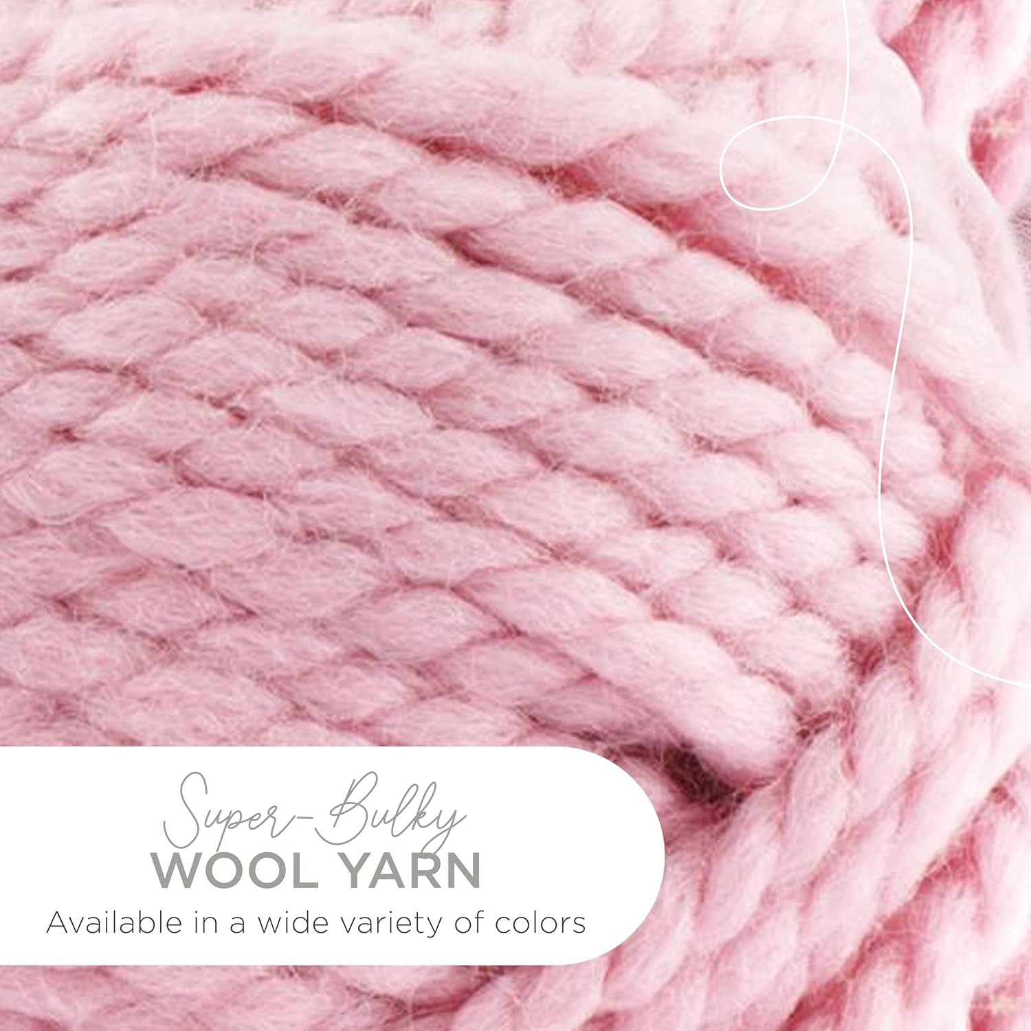 image:imageLion Brand Yarn WoolEase Thick amp Quick Yarn Celebration White 3 Pack Super Bulky Wool Acrylic Blend Fiber for Soft Hats Sweaters Chunky Blankets Yarn for Crochet Knitting Crafts WeavingBlossom