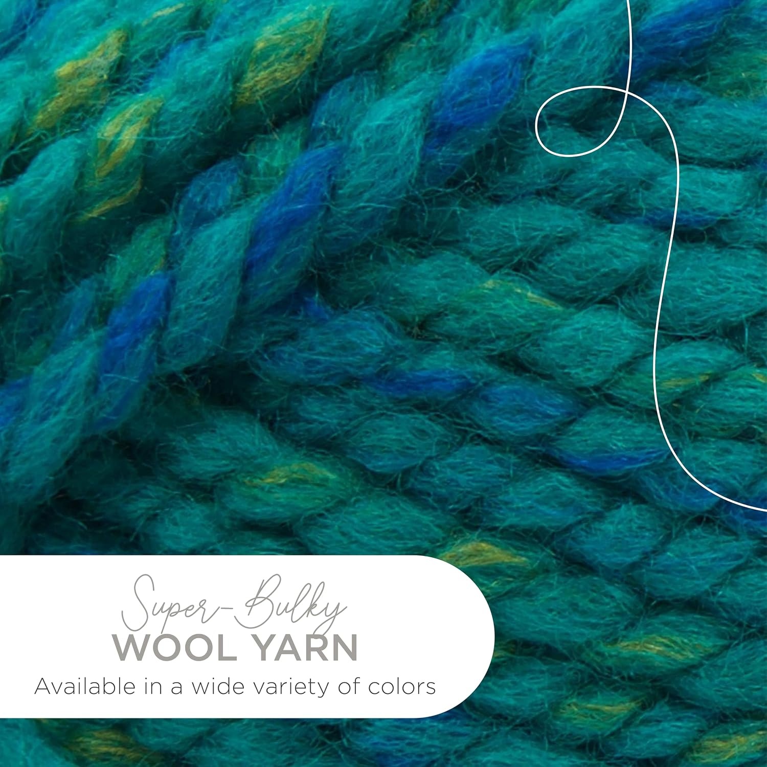 image:imageLion Brand Yarn WoolEase Thick amp Quick Yarn Celebration White 3 Pack Super Bulky Wool Acrylic Blend Fiber for Soft Hats Sweaters Chunky Blankets Yarn for Crochet Knitting Crafts WeavingBluegrass
