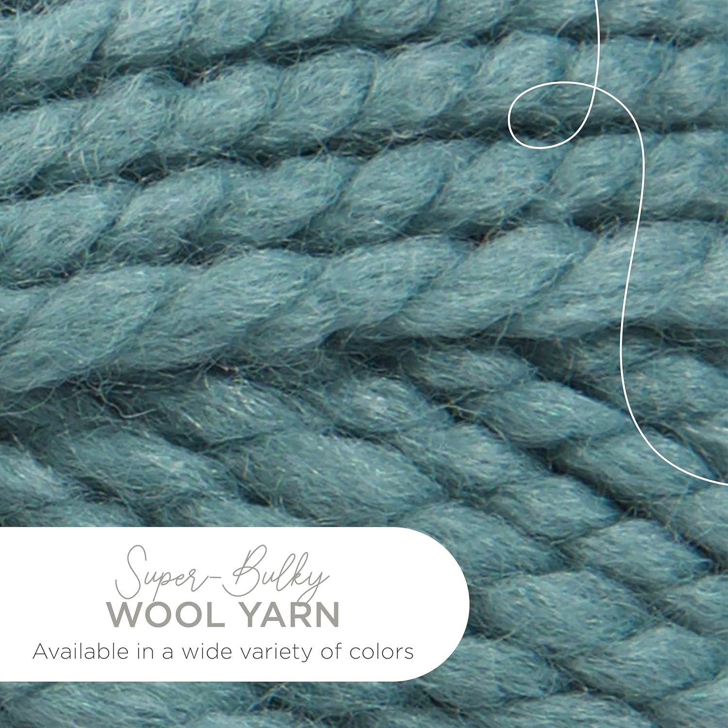 image:imageLion Brand Yarn WoolEase Thick and Quick Yarn Soft and Bulky Yarn for Knitting Crocheting and Crafting 3 Pack Abalone Super Bulky Wool Acrylic Blend Fiber for Soft Hats Sweaters Chunky Blankets Yarn for Crochet Knitting Crafts WeavingSucculent