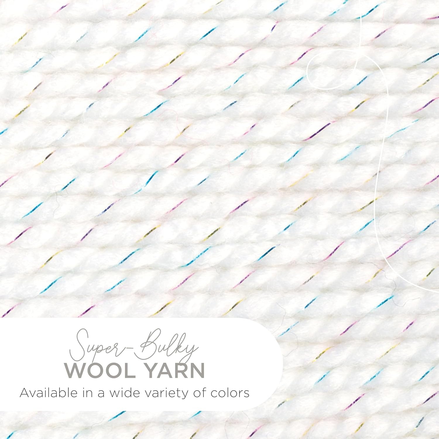 image:imageLion Brand Yarn WoolEase Thick and Quick Yarn Soft and Bulky Yarn for Knitting Crocheting and Crafting 3 Pack Abalone Super Bulky Wool Acrylic Blend Fiber for Soft Hats Sweaters Chunky Blankets Yarn for Crochet Knitting Crafts WeavingCelebration