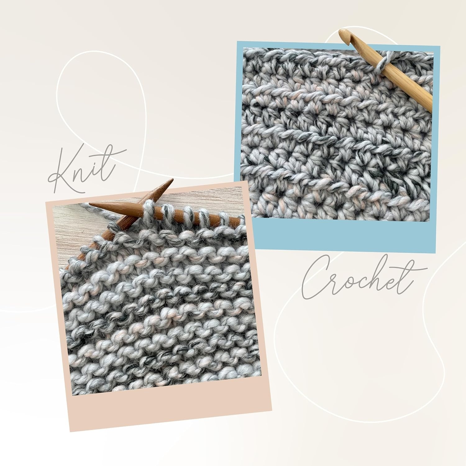 image:imageLion Brand Yarn WoolEase Thick and Quick Yarn Soft and Bulky Yarn for Knitting Crocheting and Crafting 3 Pack Abalone Super Bulky Wool Acrylic Blend Fiber for Soft Hats Sweaters Chunky Blankets Yarn for Crochet Knitting Crafts WeavingRouge