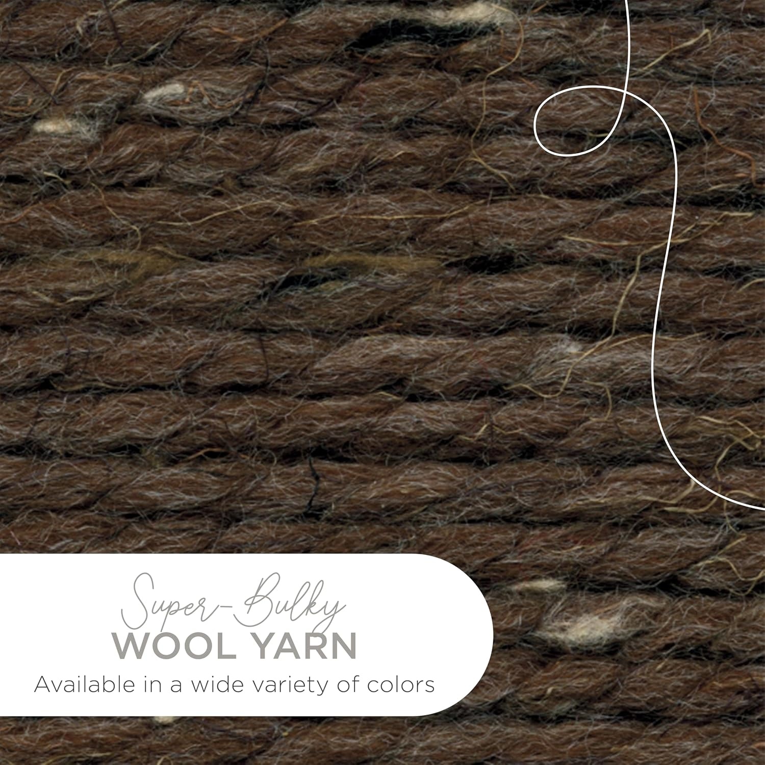 image:imageLion Brand Yarn WoolEase Thick and Quick Yarn Soft and Bulky Yarn for Knitting Crocheting and Crafting 3 Pack Abalone Super Bulky Wool Acrylic Blend Fiber for Soft Hats Sweaters Chunky Blankets Yarn for Crochet Knitting Crafts WeavingBarley