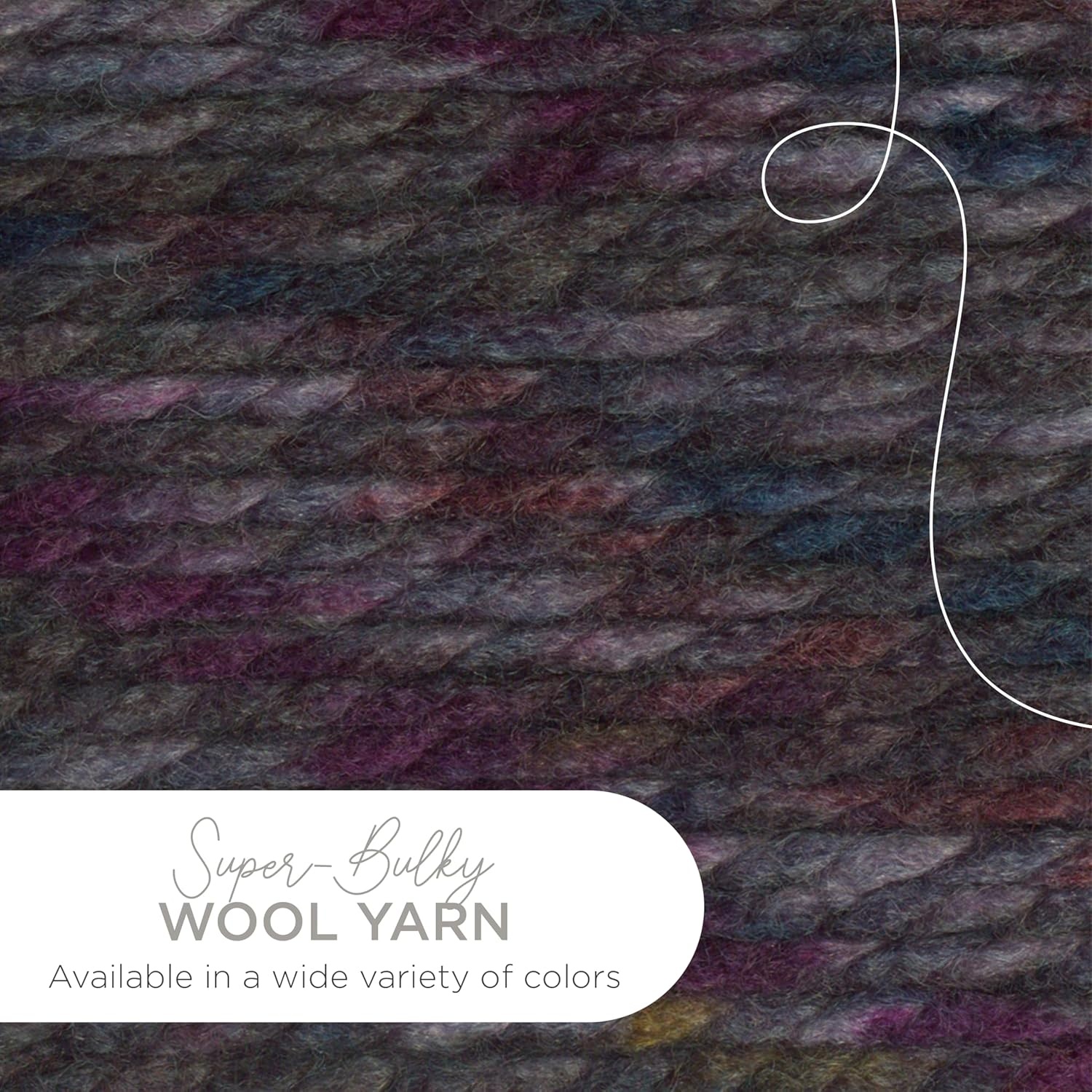 image:imageLion Brand Yarn WoolEase Thick and Quick Yarn Soft and Bulky Yarn for Knitting Crocheting and Crafting 3 Pack Abalone Super Bulky Wool Acrylic Blend Fiber for Soft Hats Sweaters Chunky Blankets Yarn for Crochet Knitting Crafts WeavingAbalone