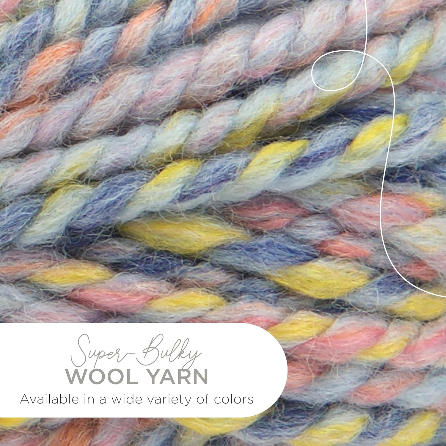 image:imageLion Brand Yarn WoolEase Thick and Quick Yarn Soft and Bulky Yarn for Knitting Crocheting and Crafting 3 Pack Abalone Super Bulky Wool Acrylic Blend Fiber for Soft Hats Sweaters Chunky Blankets Yarn for Crochet Knitting Crafts WeavingDreamcatcher