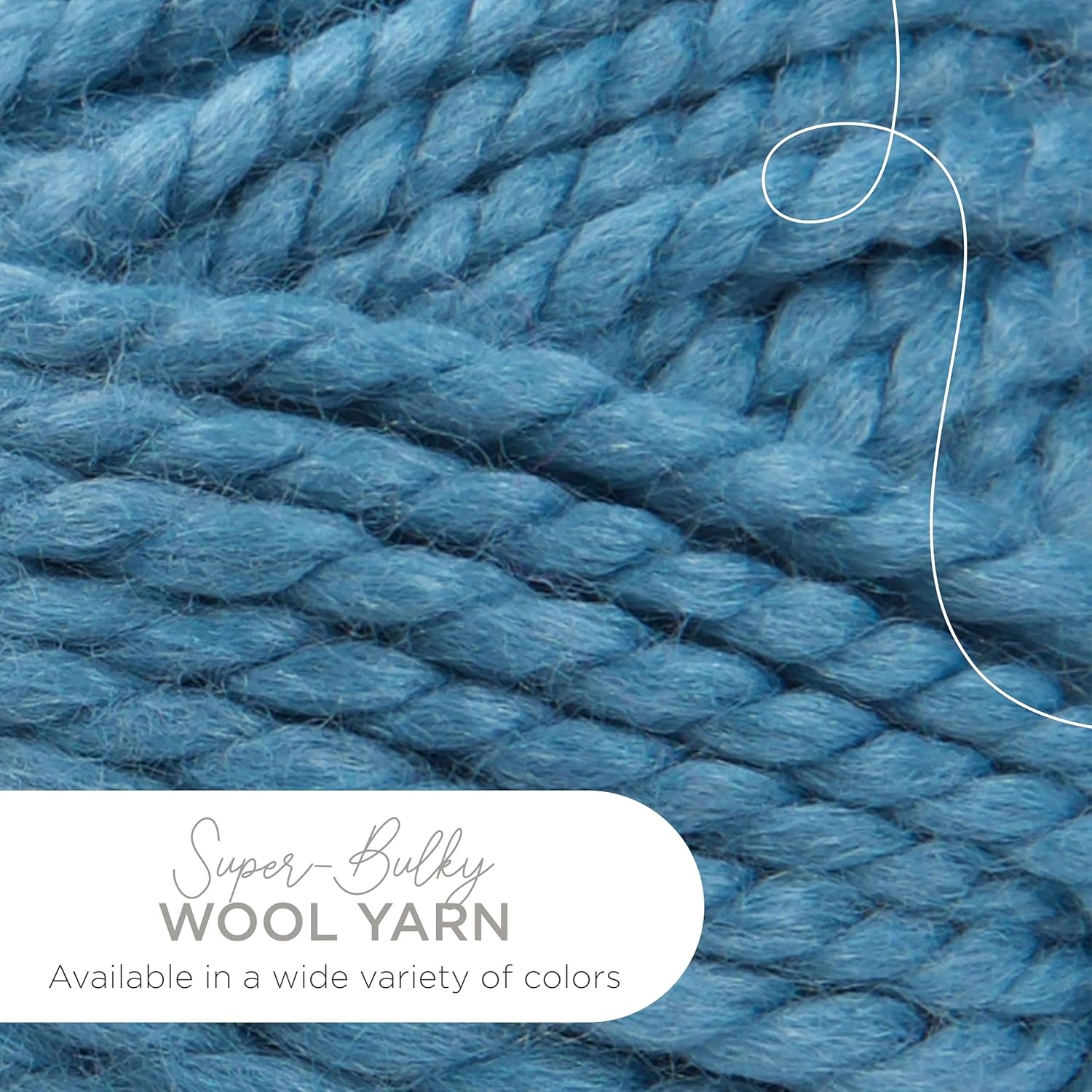 image:imageLion Brand Yarn WoolEase Thick and Quick Yarn Soft and Bulky Yarn for Knitting Crocheting and Crafting 3 Pack Abalone Super Bulky Wool Acrylic Blend Fiber for Soft Hats Sweaters Chunky Blankets Yarn for Crochet Knitting Crafts WeavingAir Force