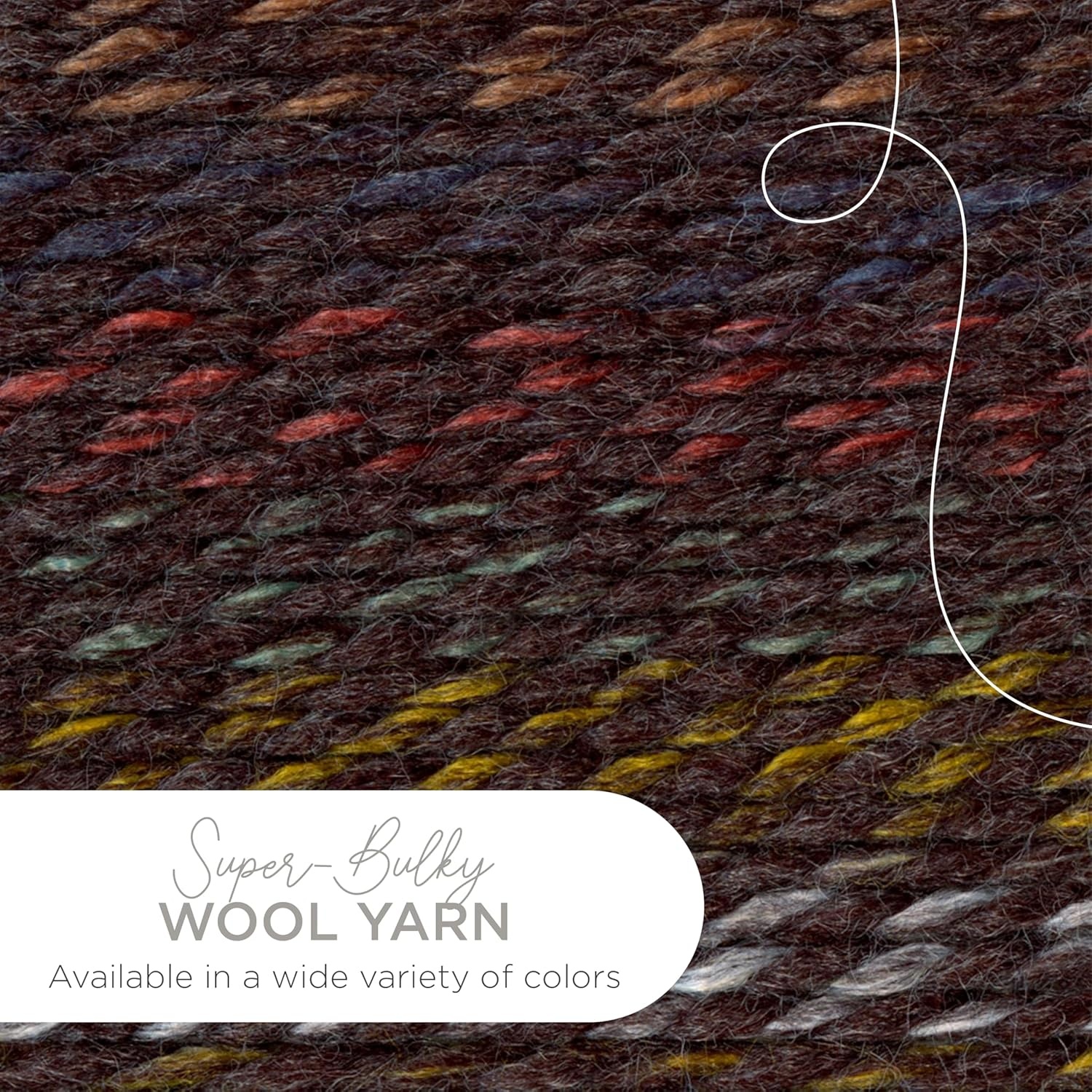 image:imageLion Brand Yarn WoolEase Thick and Quick Yarn Soft and Bulky Yarn for Knitting Crocheting and Crafting 3 Pack Abalone Super Bulky Wool Acrylic Blend Fiber for Soft Hats Sweaters Chunky Blankets Yarn for Crochet Knitting Crafts WeavingBedrock