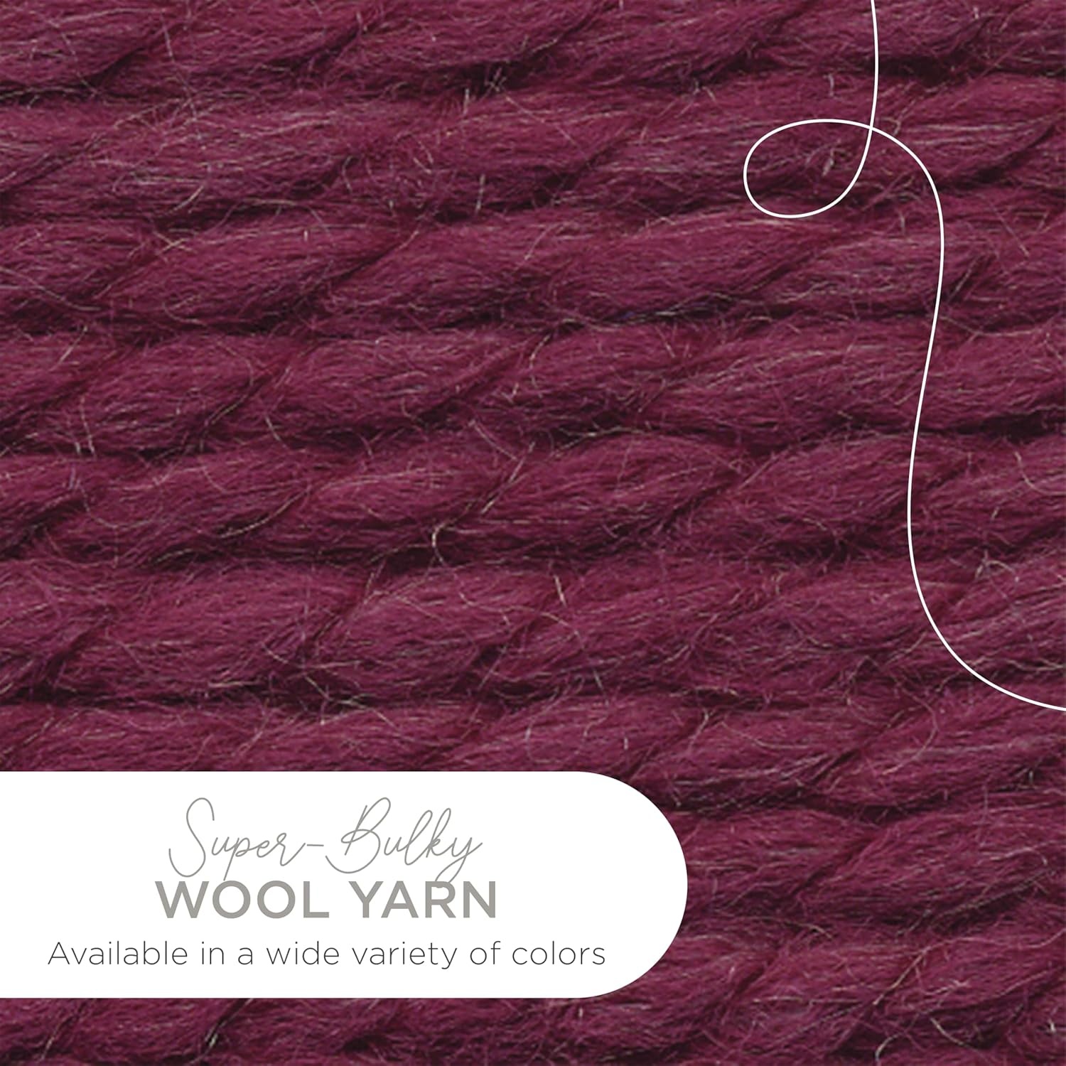 image:imageLion Brand Yarn WoolEase Thick and Quick Yarn Soft and Bulky Yarn for Knitting Crocheting and Crafting 3 Pack Abalone Super Bulky Wool Acrylic Blend Fiber for Soft Hats Sweaters Chunky Blankets Yarn for Crochet Knitting Crafts WeavingFig