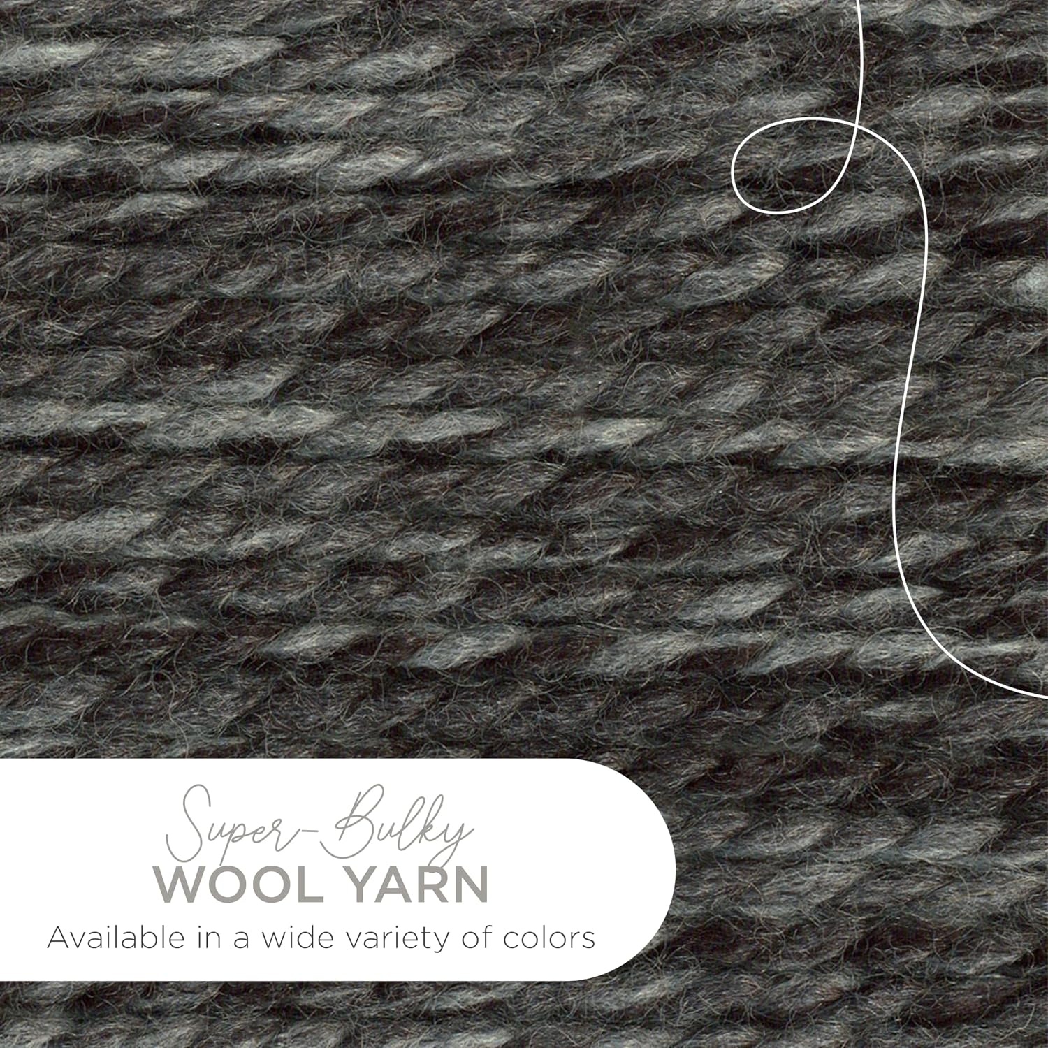 image:imageLion Brand Yarn WoolEase Thick and Quick Yarn Soft and Bulky Yarn for Knitting Crocheting and Crafting 3 Pack Abalone Super Bulky Wool Acrylic Blend Fiber for Soft Hats Sweaters Chunky Blankets Yarn for Crochet Knitting Crafts WeavingLicorice