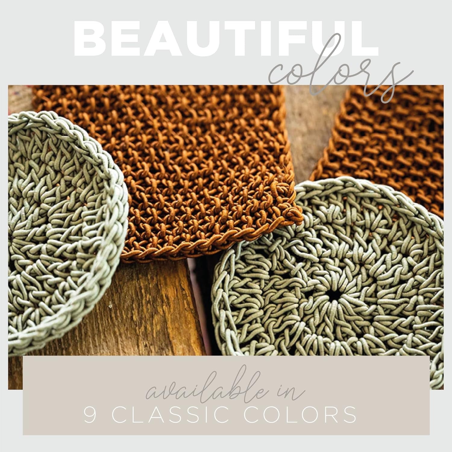 image:imageLion Brand Yarn for The Home Cording Yarn Sage