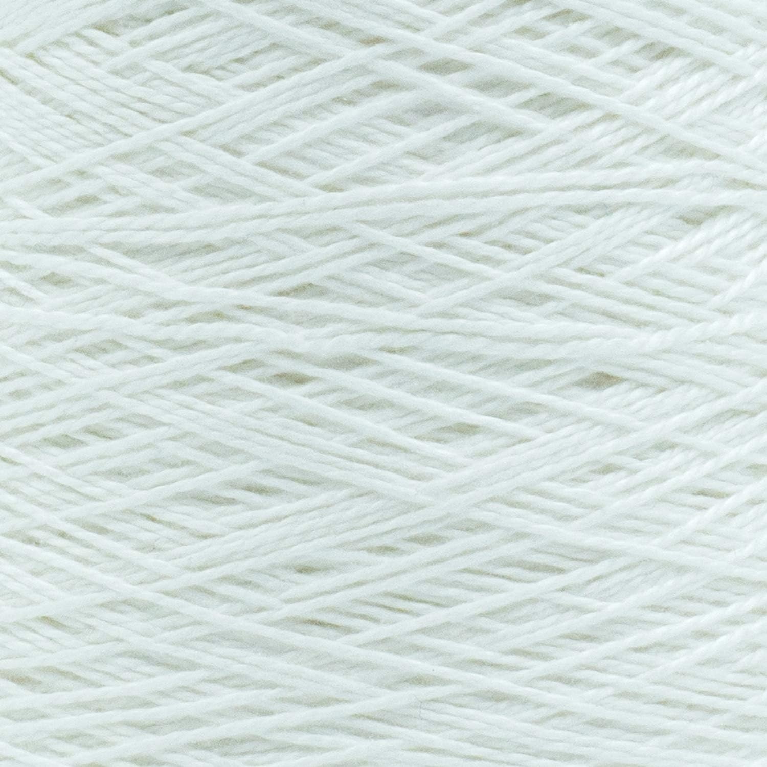 image:imageSilk City Fibers 32 Perle Mercerized Cotton Yarn for Machine Knitting Weaving and Crochet Ivory 1 Cone Designer Yarn for Premium Garments Delicate Shawls and Fine Weight ProjectsPure White