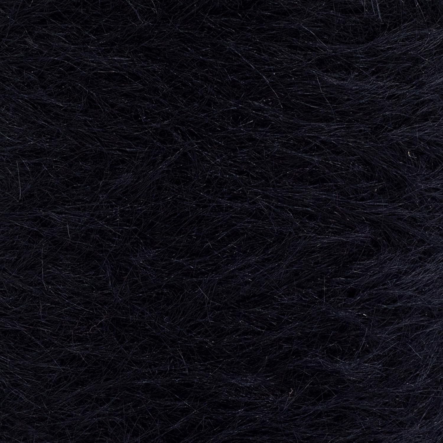 image:imageSilk City Fibers Furry Polyamide Yarn for Machine Knitting Weaving and Crochet Black 1 Cone Designer Fur Yarn for Premium Garments Soft Trims and Lace Weight ProjectsBlack