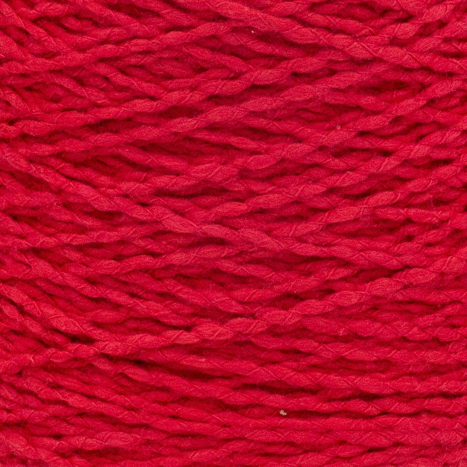 image:imageSilk City Fibers Softball Cotton Yarn for Machine Knitting Weaving and Crochet Blue Bonnet 1 Cone Designer Yarn for Premium Garments Soft Shawls and Textured BlanketsVermillion
