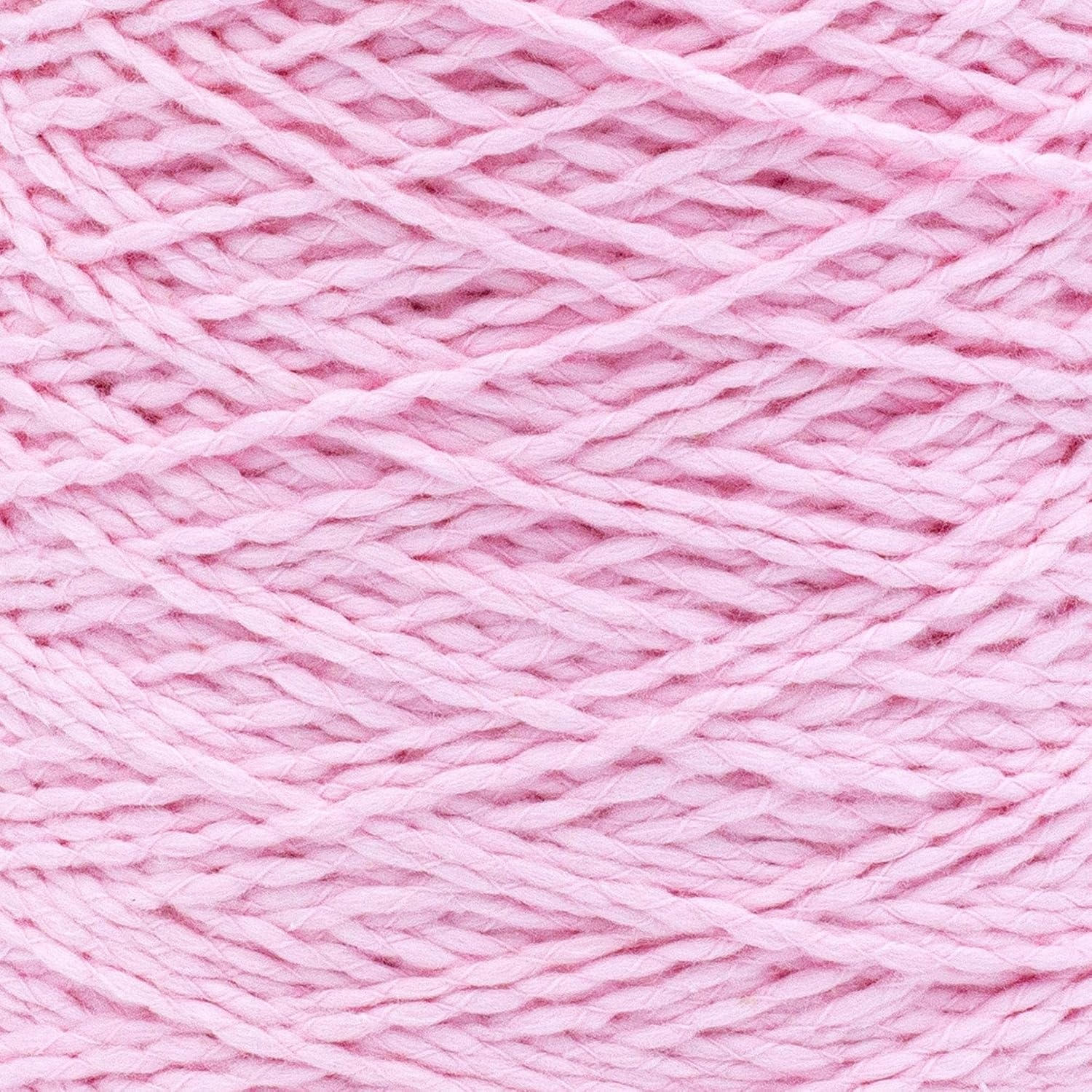 image:imageSilk City Fibers Softball Cotton Yarn for Machine Knitting Weaving and Crochet Blue Bonnet 1 Cone Designer Yarn for Premium Garments Soft Shawls and Textured BlanketsPink Sherbet
