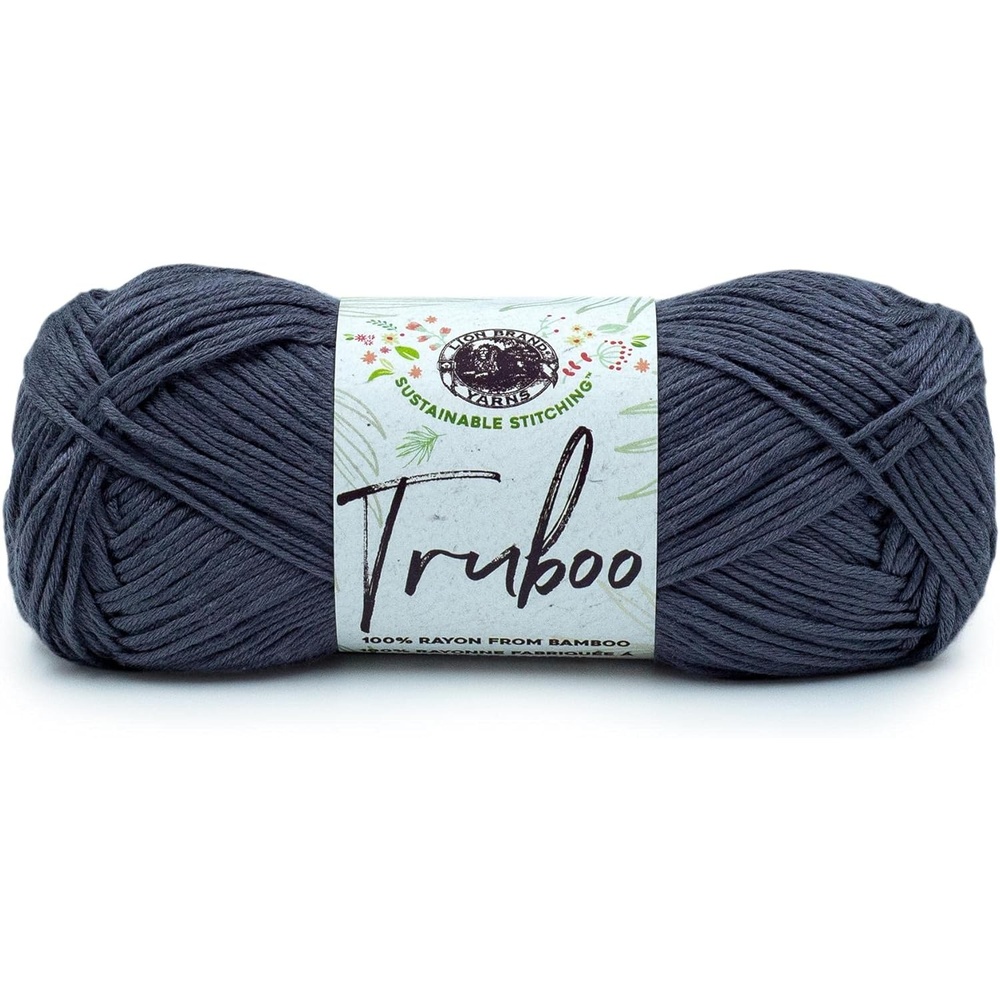 image:image1 Skein Lion Brand Yarn Truboo Yarn Light PinkSlate