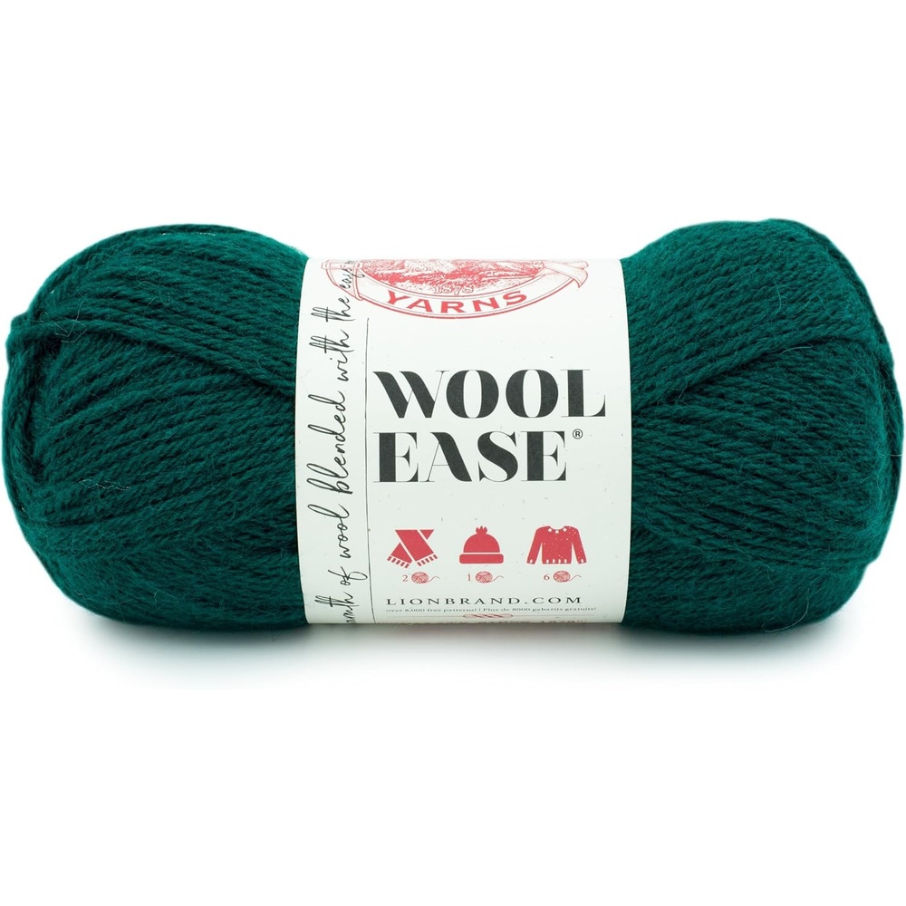 image:image3 Pack Lion Brand Yarn 620087 WoolEase Yarn ArrowwoodRainforest