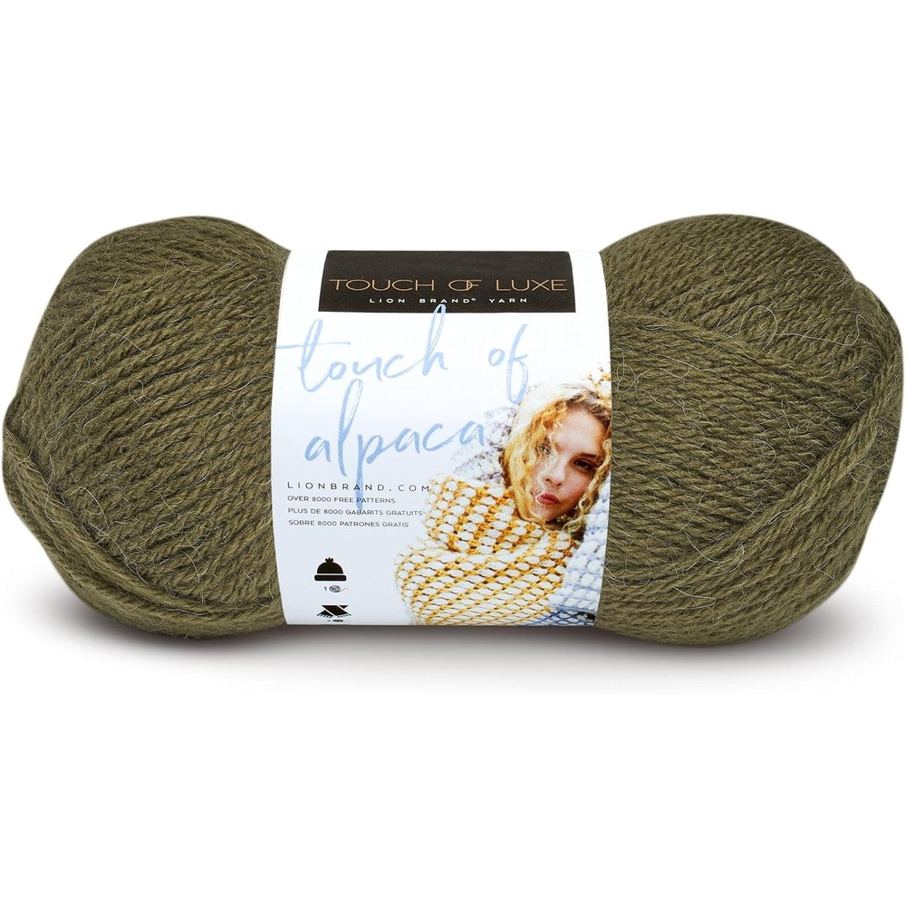 image:image3 Pack Lion Brand Yarn Touch of Alpaca Yarn CrimsonOlive