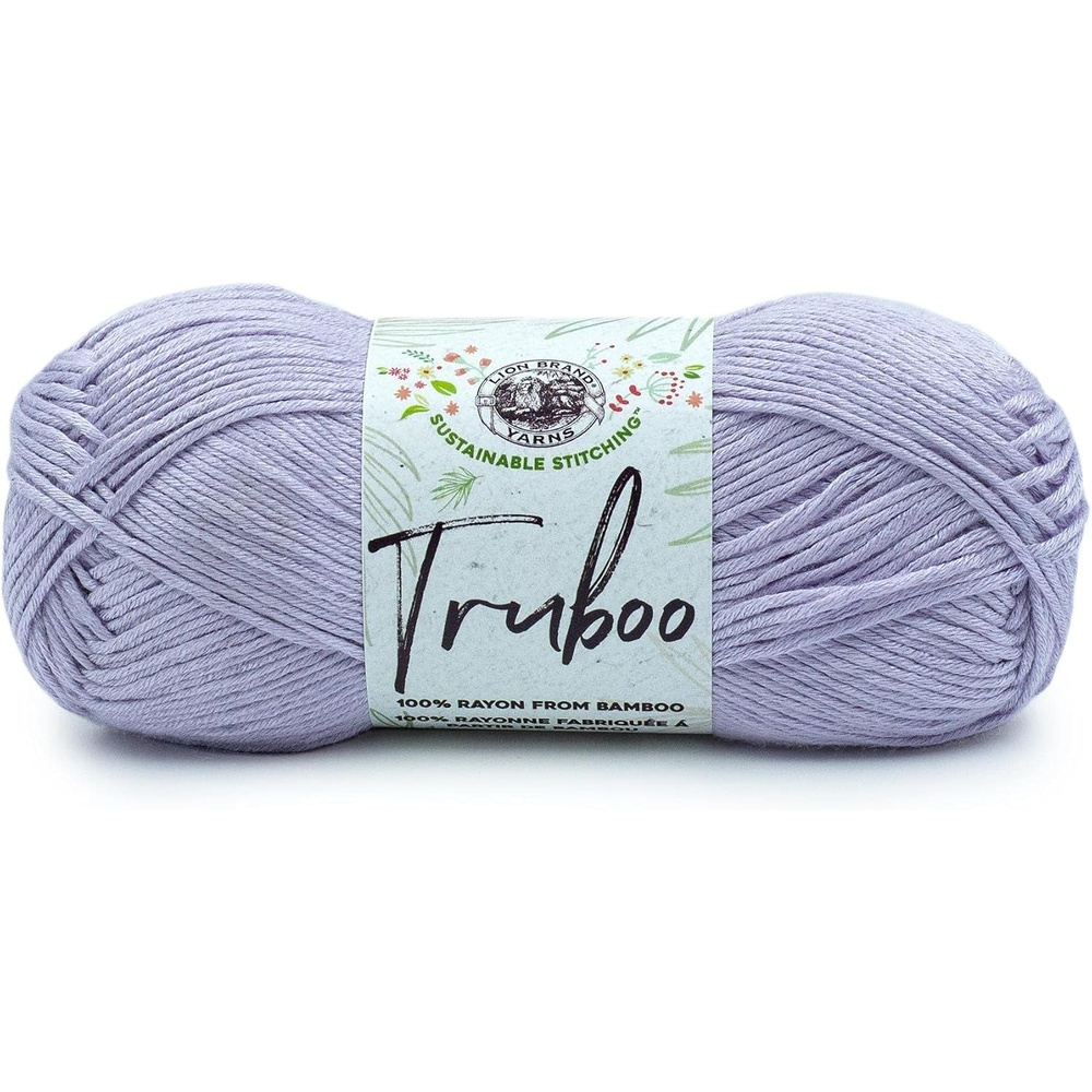 image:image3 Pack Lion Brand Yarn Truboo Yarn AquaLilac