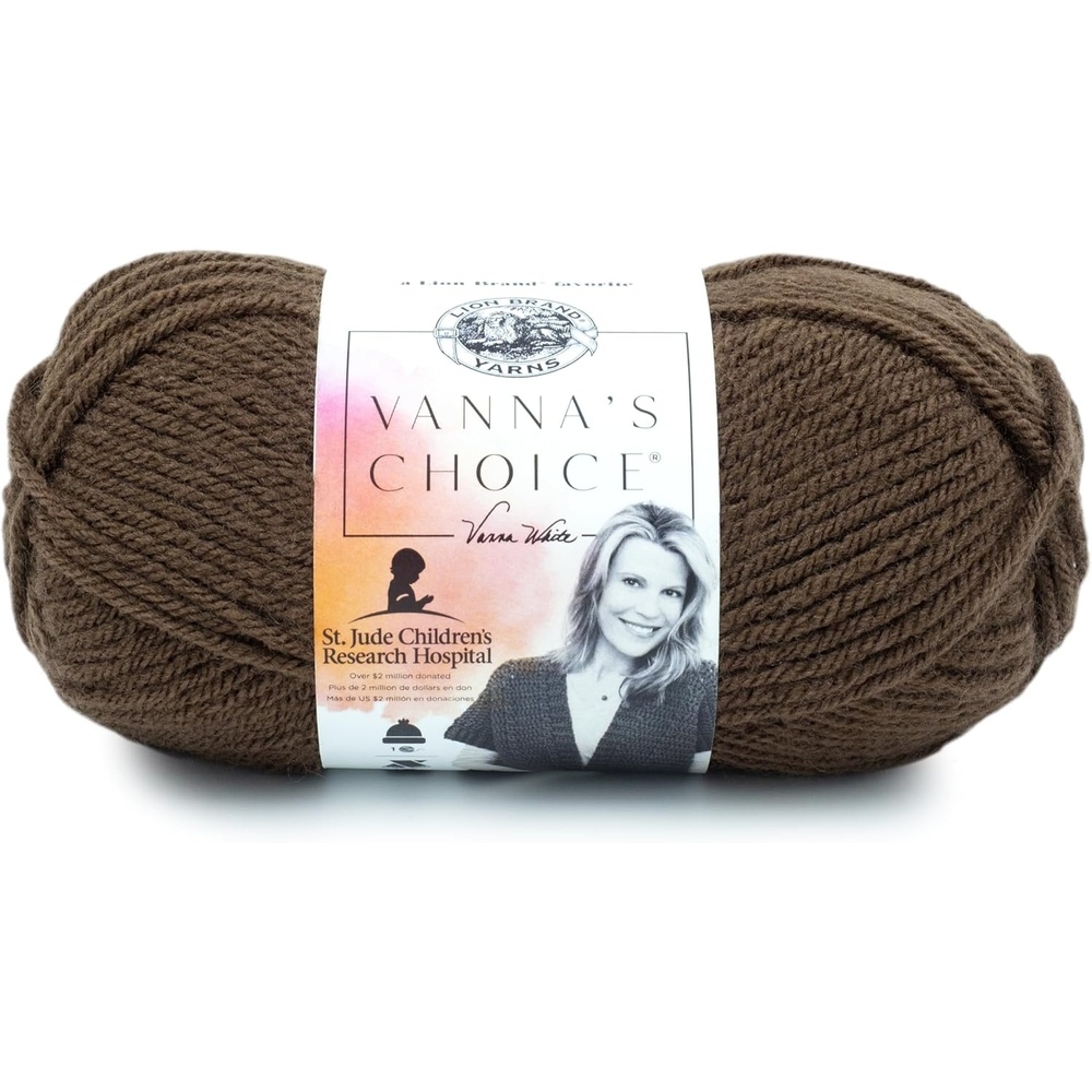 image:imageLion Brand 860126 Lb860126 Yarn Vannes Choice Chocolate