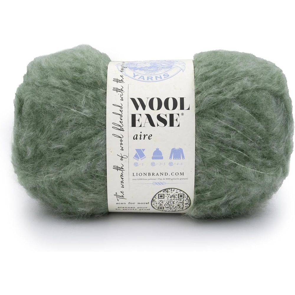 image:imageLion Brand WoolEase Aire Yarn Soft Yarn for Knitting Crochet and Crafts Buttercup 1 PackSage