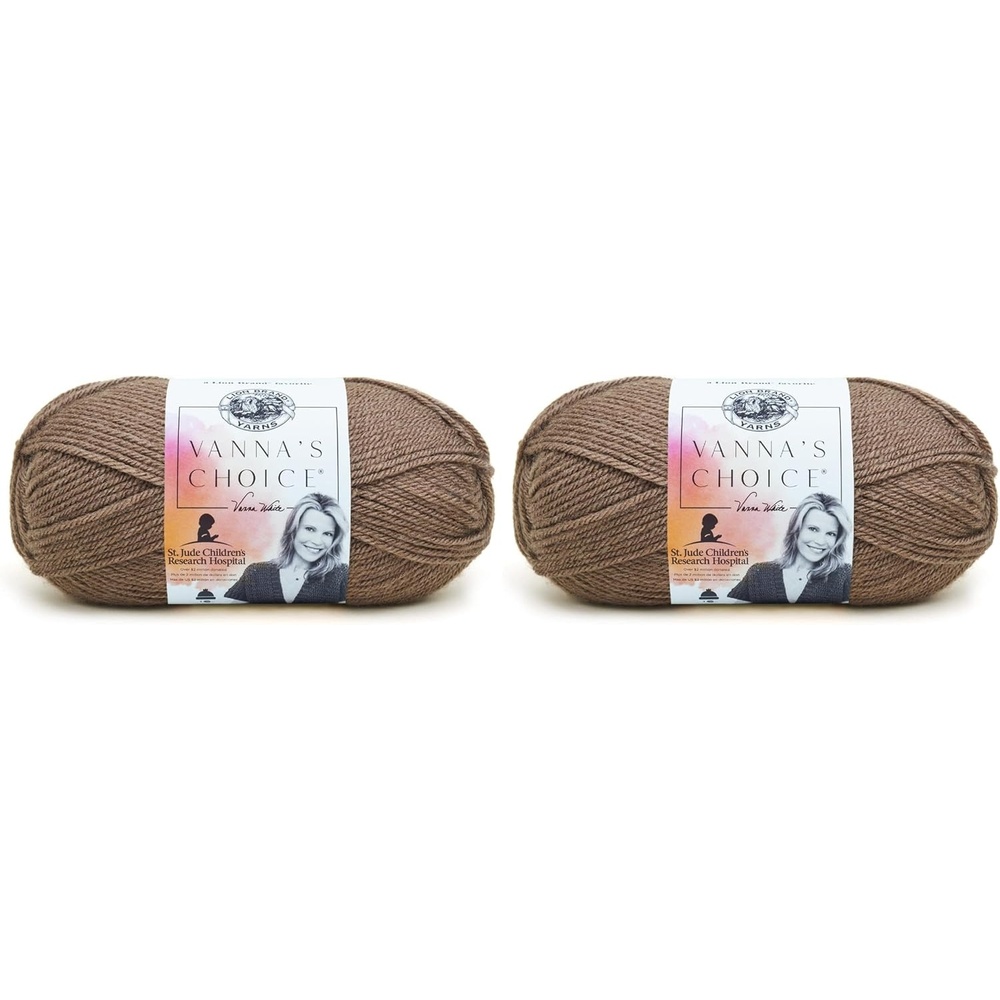 image:imageLion Brand Yarn 1 Skein Vannas Choice Yarn White 35 Ounces