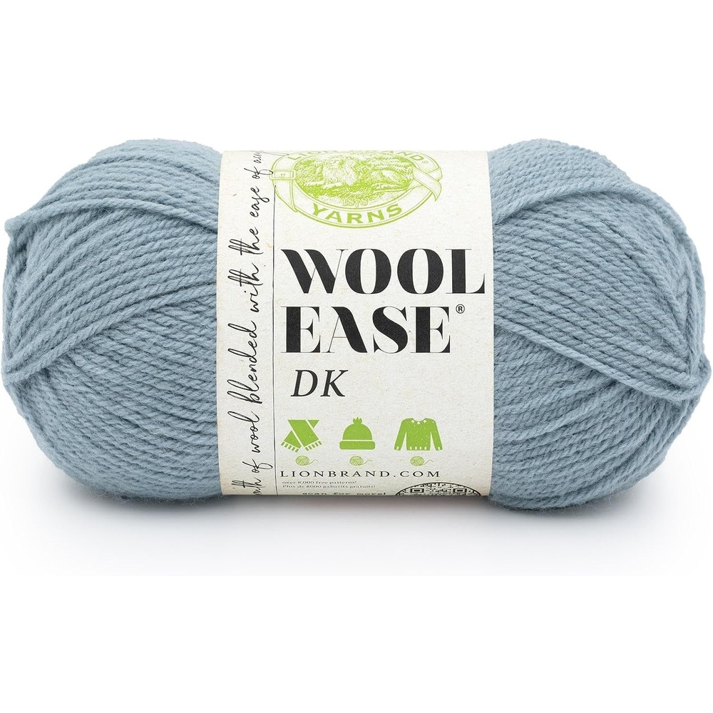 image:imageLion Brand Yarn Acrylic Wool Blend WoolEase DK Yarn for Knitting Crocheting and Crafts Cream 1 PackBluegrass