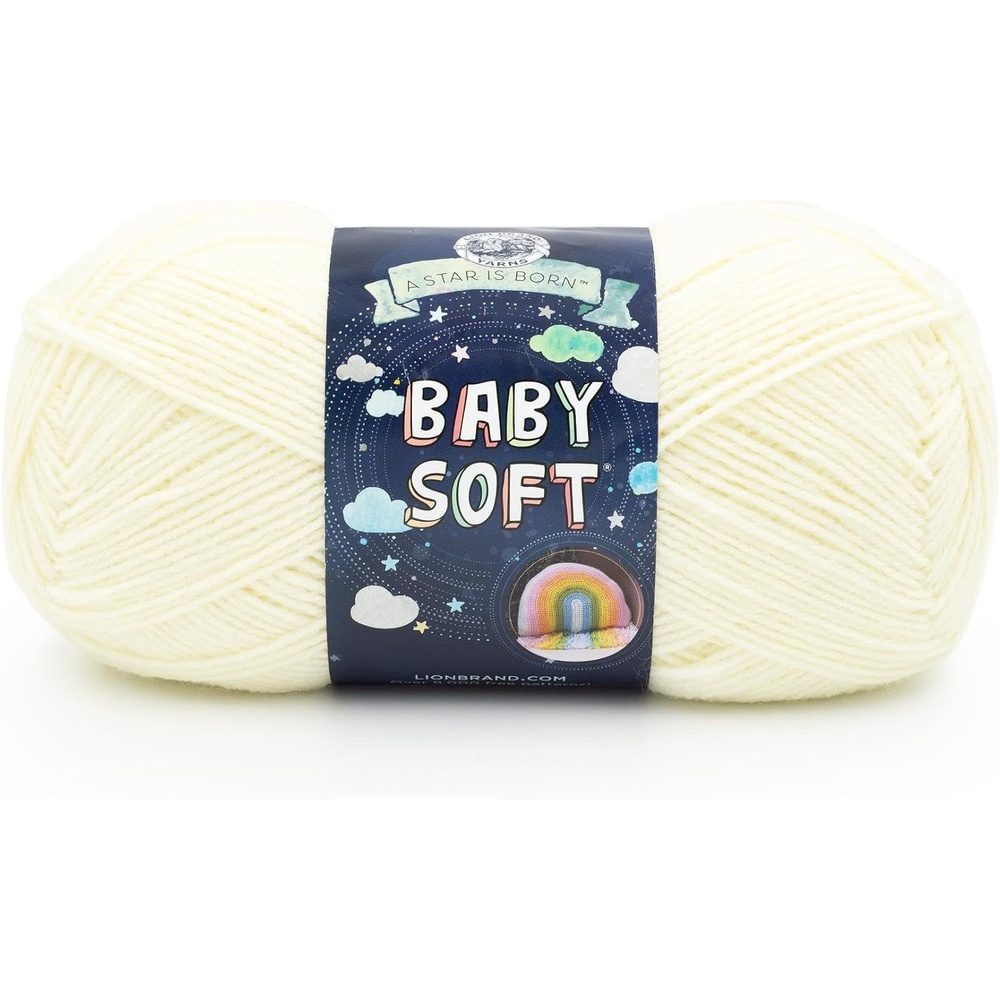 image:imageLion Brand Yarn Baby Soft Yarn 1 Pack Natural