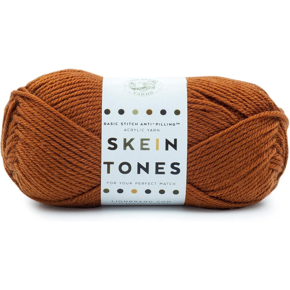 image:imageLion Brand Yarn Basic Stitch AntiPilling Knitting Yarn Yarn for Crocheting 1Pack Critter CrazeAdobe