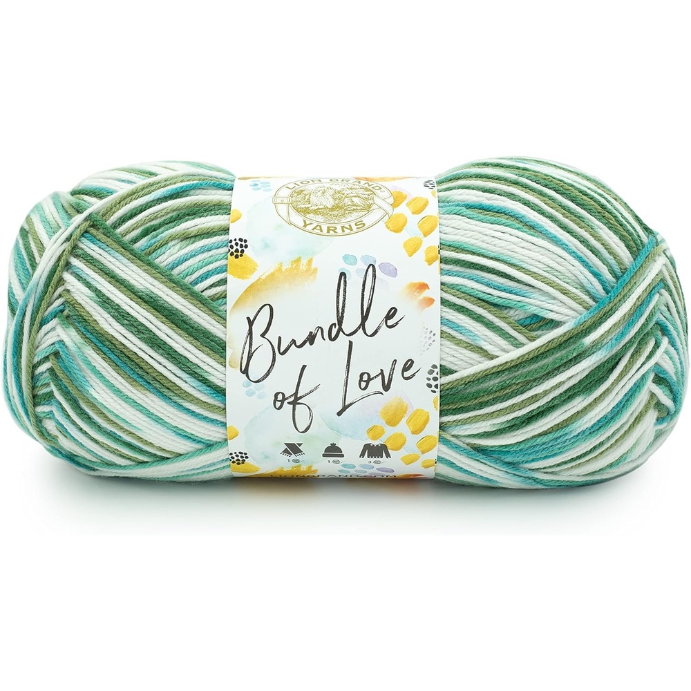 image:imageLion Brand Yarn Bundle of Love Multicolor Baby Yarn for Knitting and Crochet 1 Pack Enchanted ForestEnchanted Forest