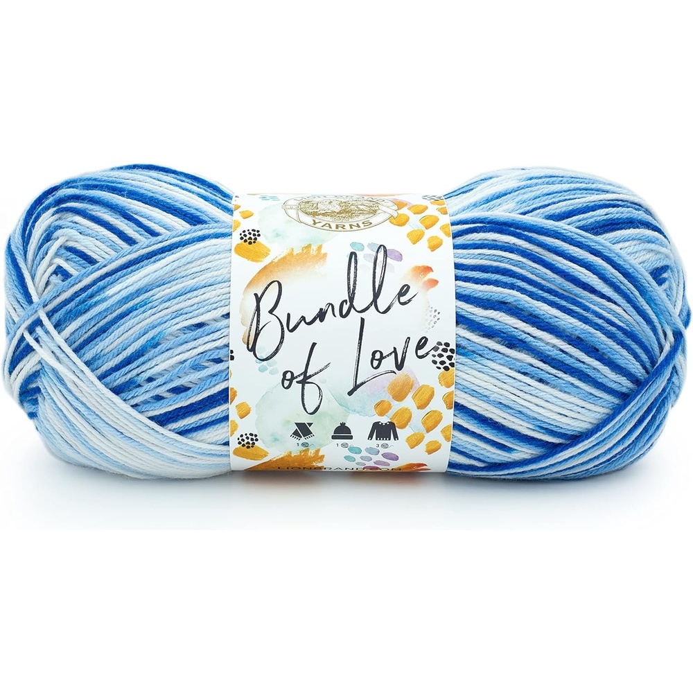 image:imageLion Brand Yarn Bundle of Love Multicolor Baby Yarn for Knitting and Crochet 1 Pack Enchanted ForestOasis