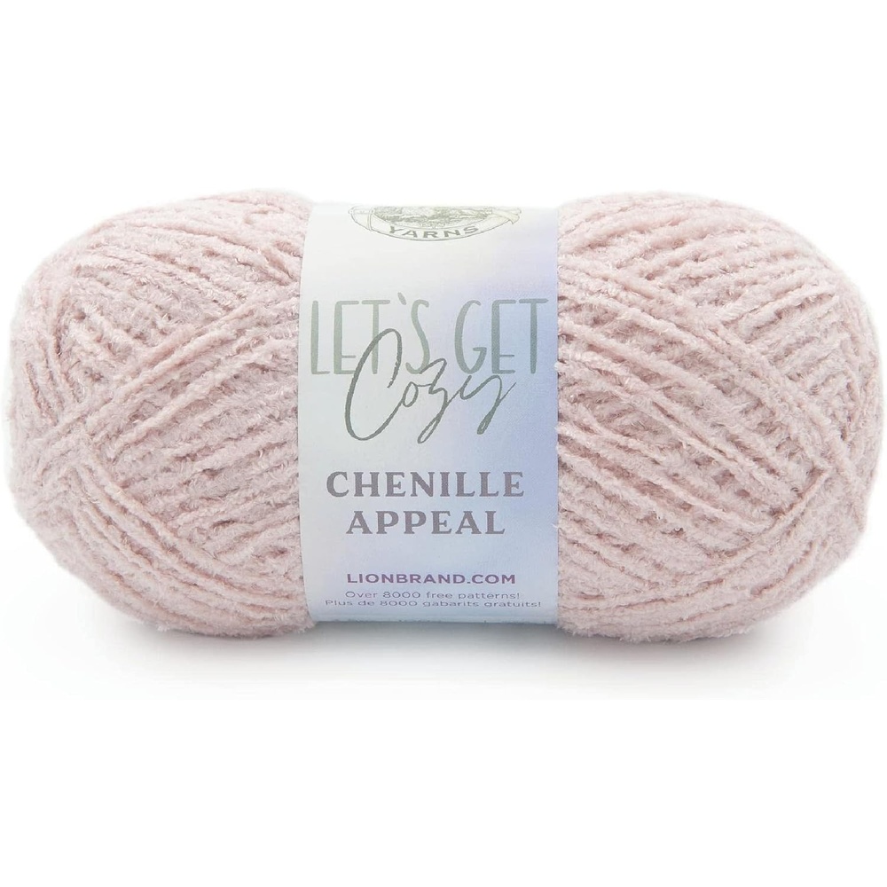image:imageLion Brand Yarn Chenille Appeal Yarn for Knitting and Crocheting Rose Taupe 1 PackPeach Whip
