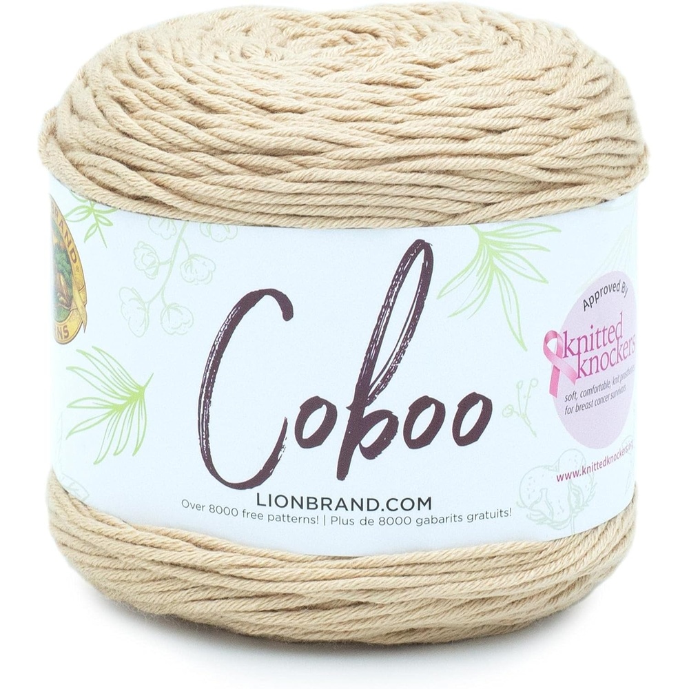 image:imageLion Brand Yarn Coboo Yarn Pink 1 SkeinBeige