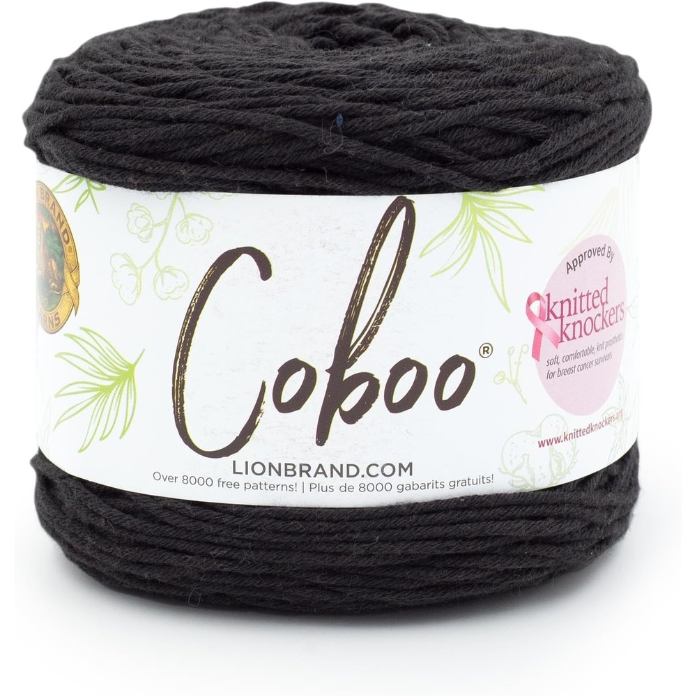image:imageLion Brand Yarn Coboo Yarn Pink 1 SkeinCoal