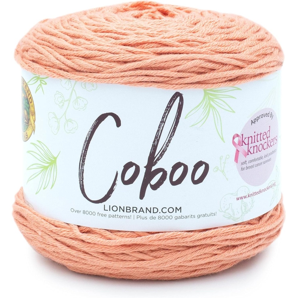 image:imageLion Brand Yarn Coboo Yarn Pink 1 SkeinPeach