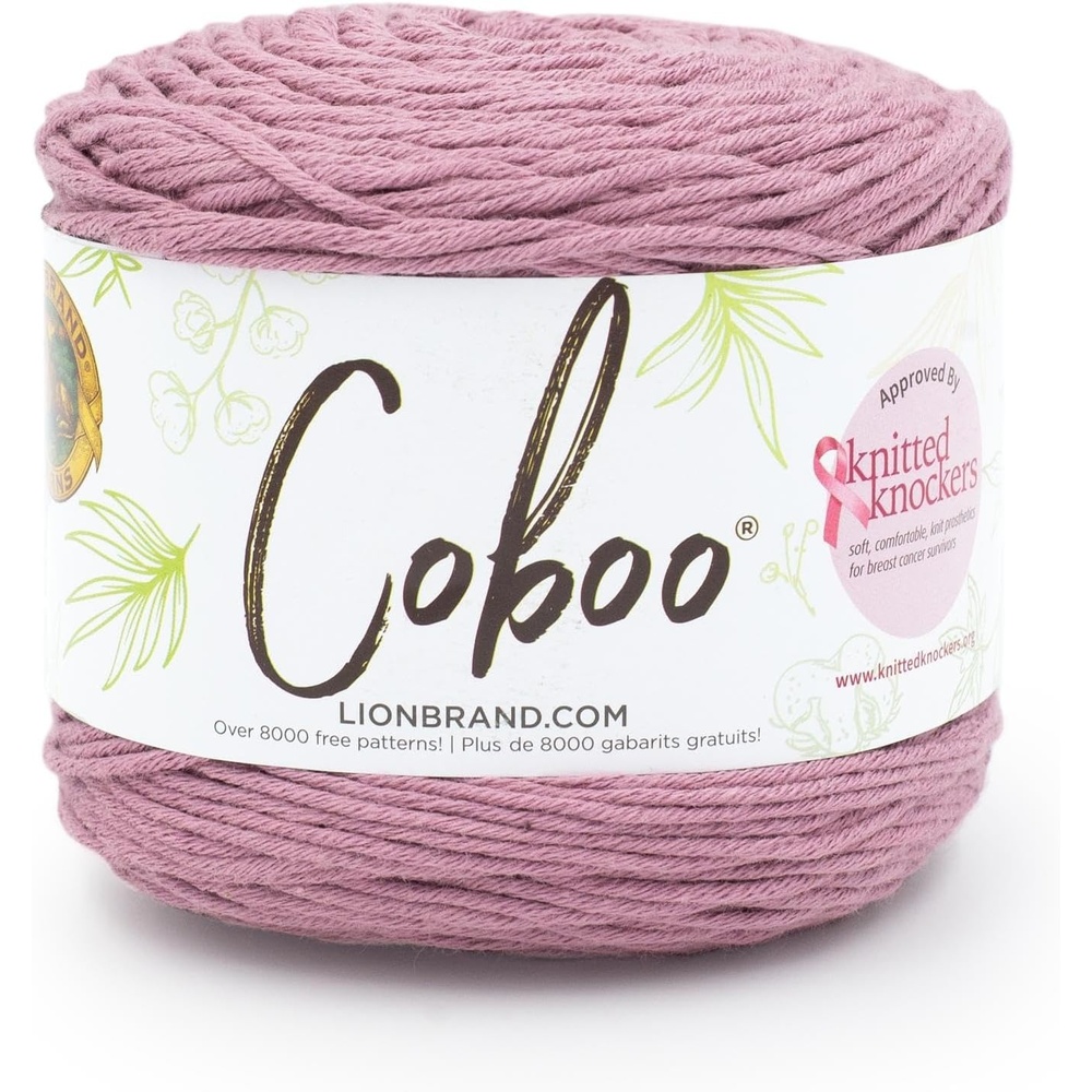 image:imageLion Brand Yarn Coboo Yarn Pink 1 SkeinPlume
