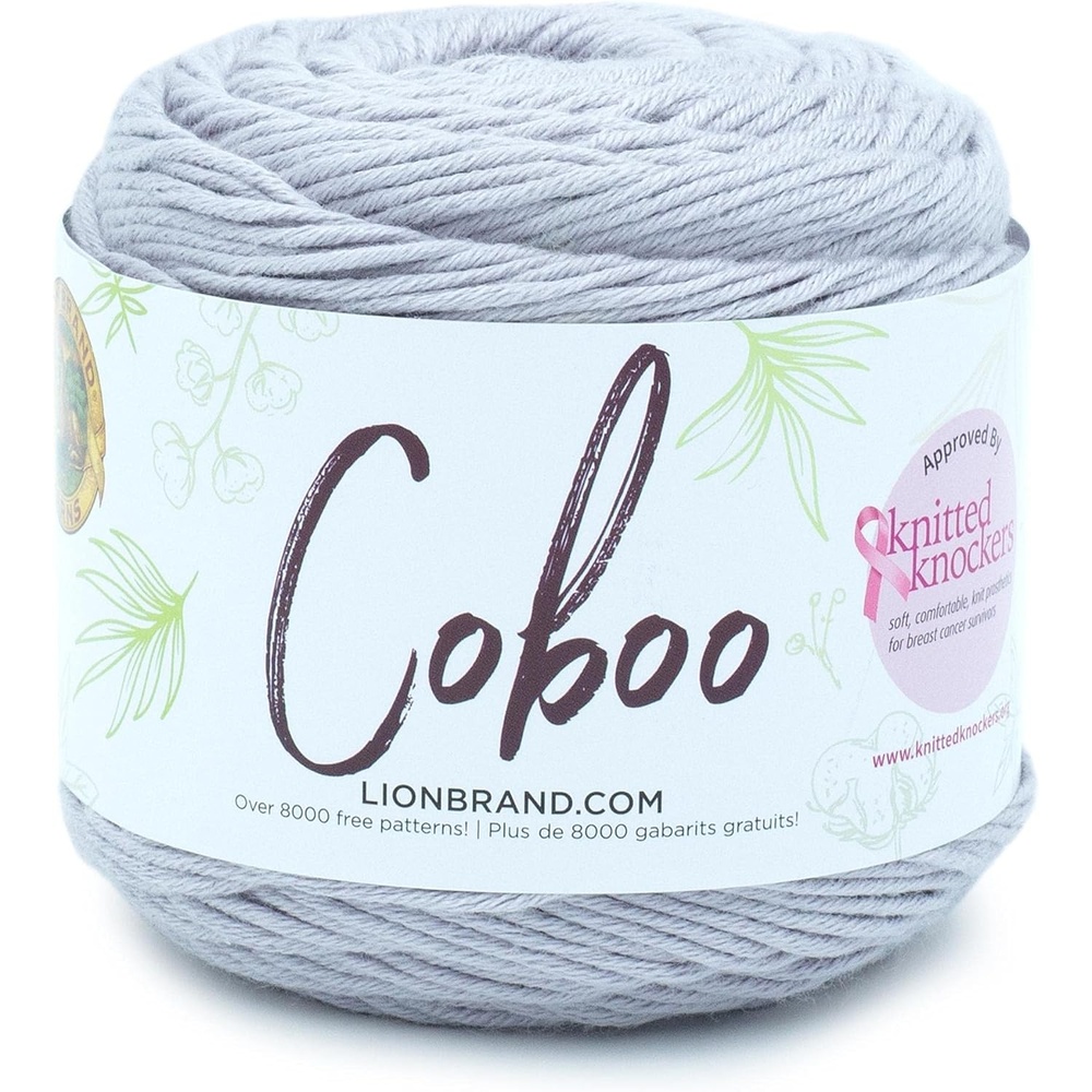 image:imageLion Brand Yarn Coboo Yarn Pink 1 SkeinSilver
