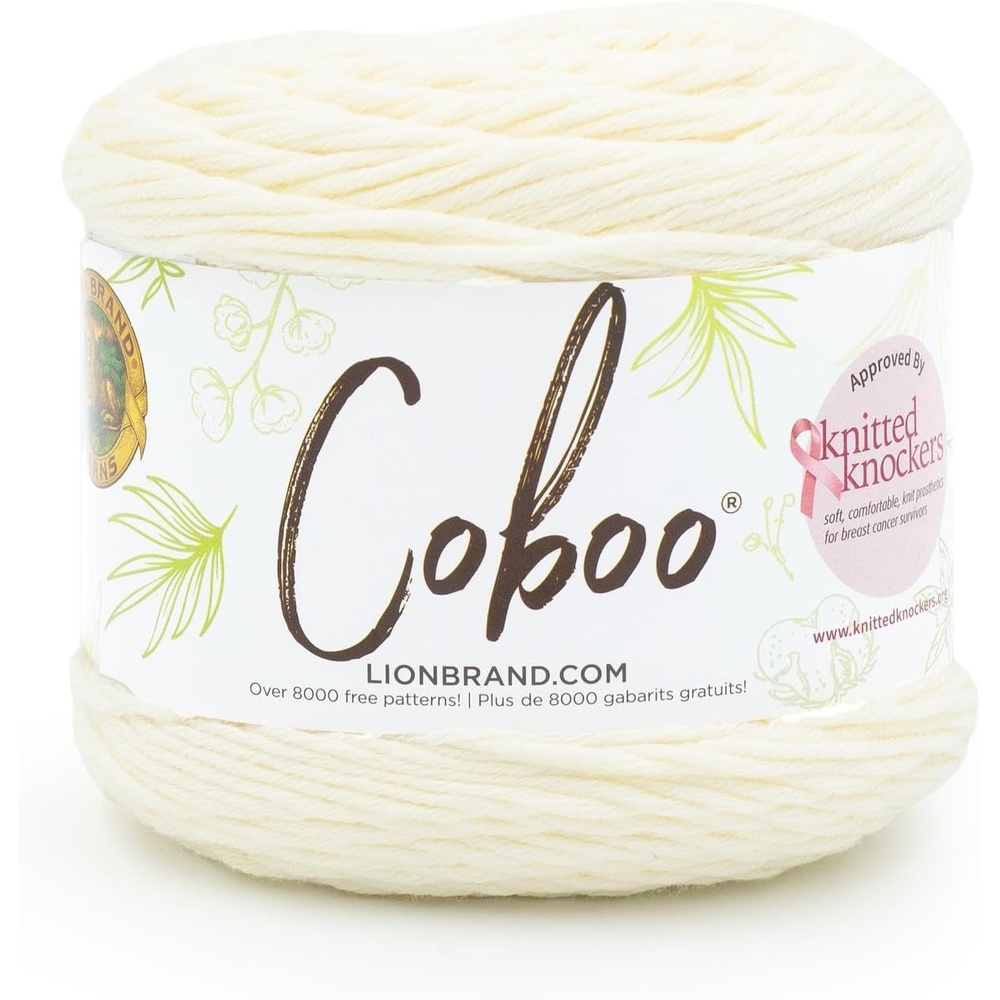 image:imageLion Brand Yarn Coboo Yarn Pink 1 SkeinVanilla Blossom