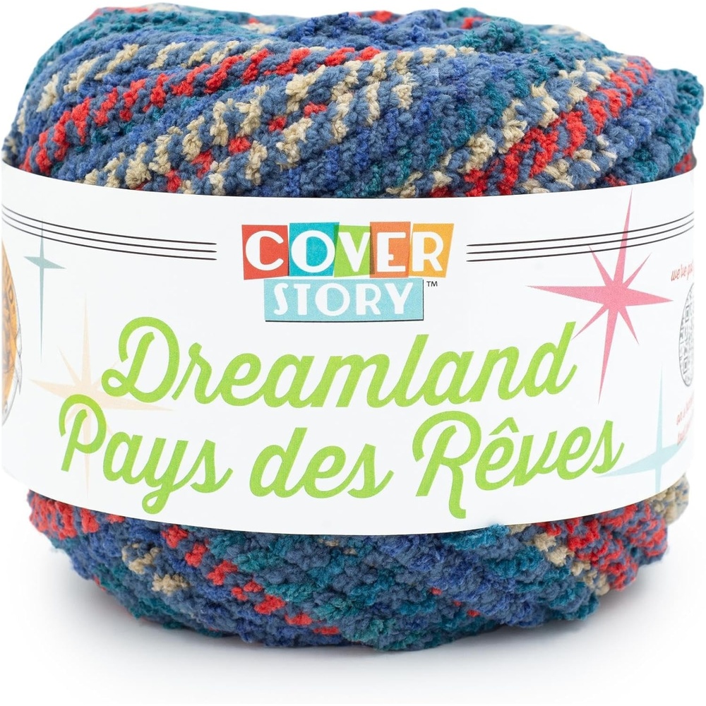 image:imageLion Brand Yarn Cover Story Dreamland Blanket Yarn Tartan 1 PackLakeside