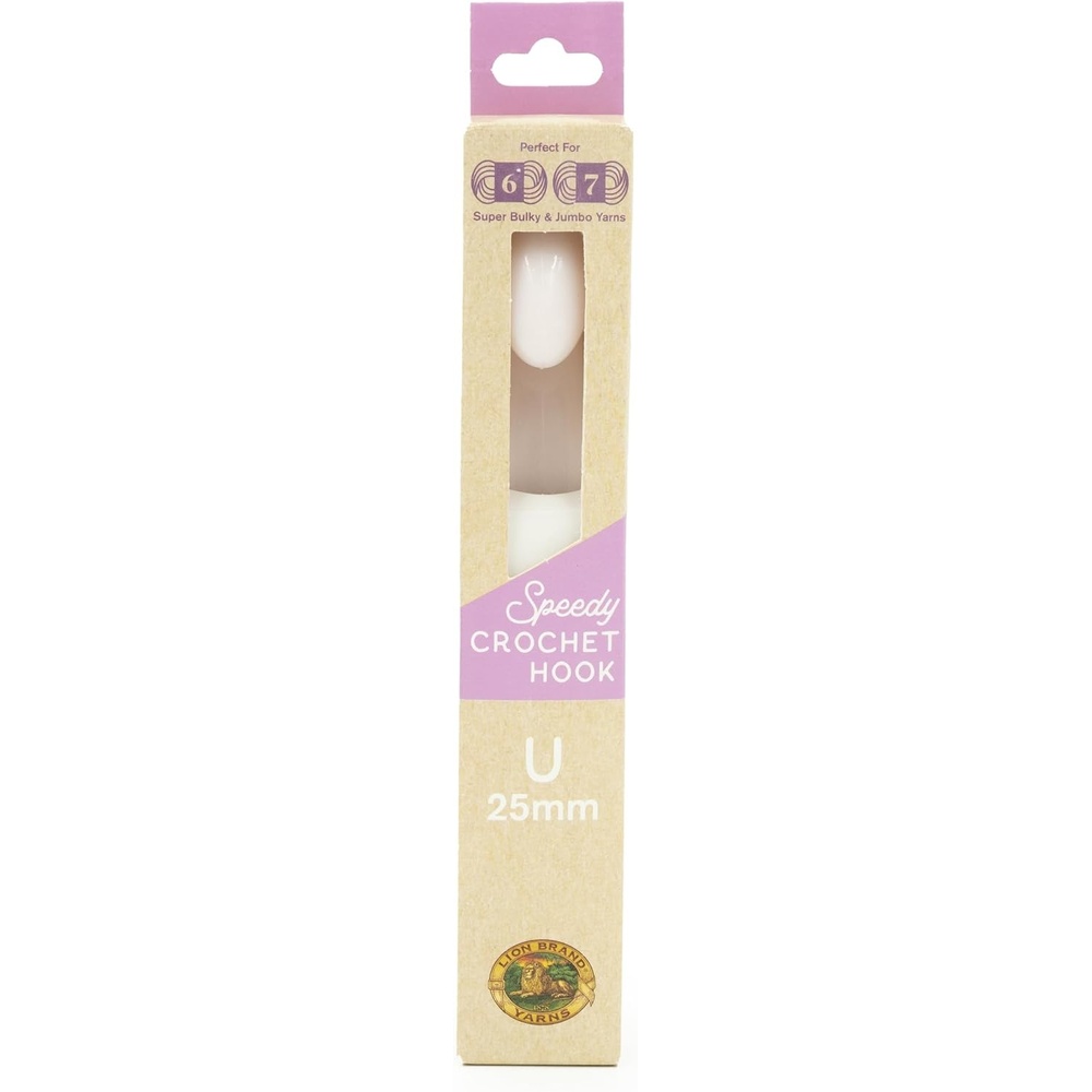 image:imageLion Brand Yarn Speedy Crochet Hook for Super Bulky and Jumbo Yarn Size Q19 15mmU50 25mm
