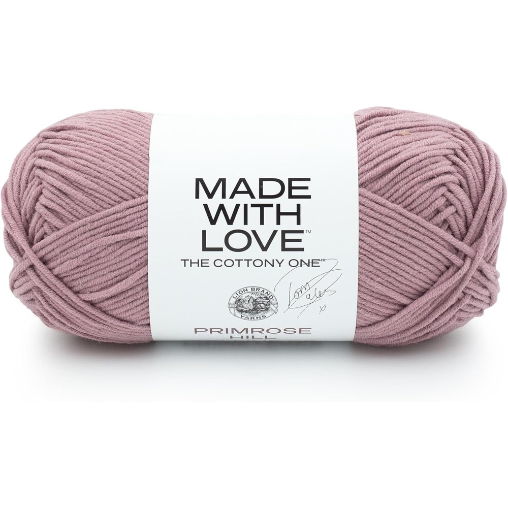 image:imageLion Brand Yarn Tom Daley Made with Love The Cottony One Yarn for Crocheting Knitting and Crafts Red Red Wine 1 Pack Tom Daley Made With Love Cotton Acrylic Yarn for Knitting Crochet Crafts Worsted Fiber for Soft Blankets Hats SweatersPrimrose Hill