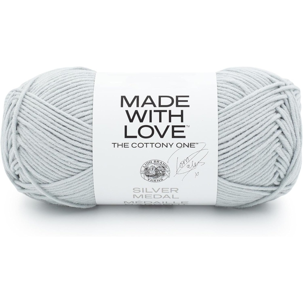 image:imageLion Brand Yarn Tom Daley Made with Love The Cottony One Yarn for Crocheting Knitting and Crafts Red Red Wine 1 Pack Tom Daley Made With Love Cotton Acrylic Yarn for Knitting Crochet Crafts Worsted Fiber for Soft Blankets Hats SweatersSilver Medal