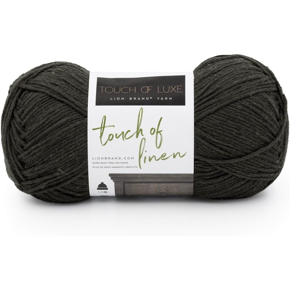image:imageLion Brand Yarn Touch of Linen Yarn FogCypress