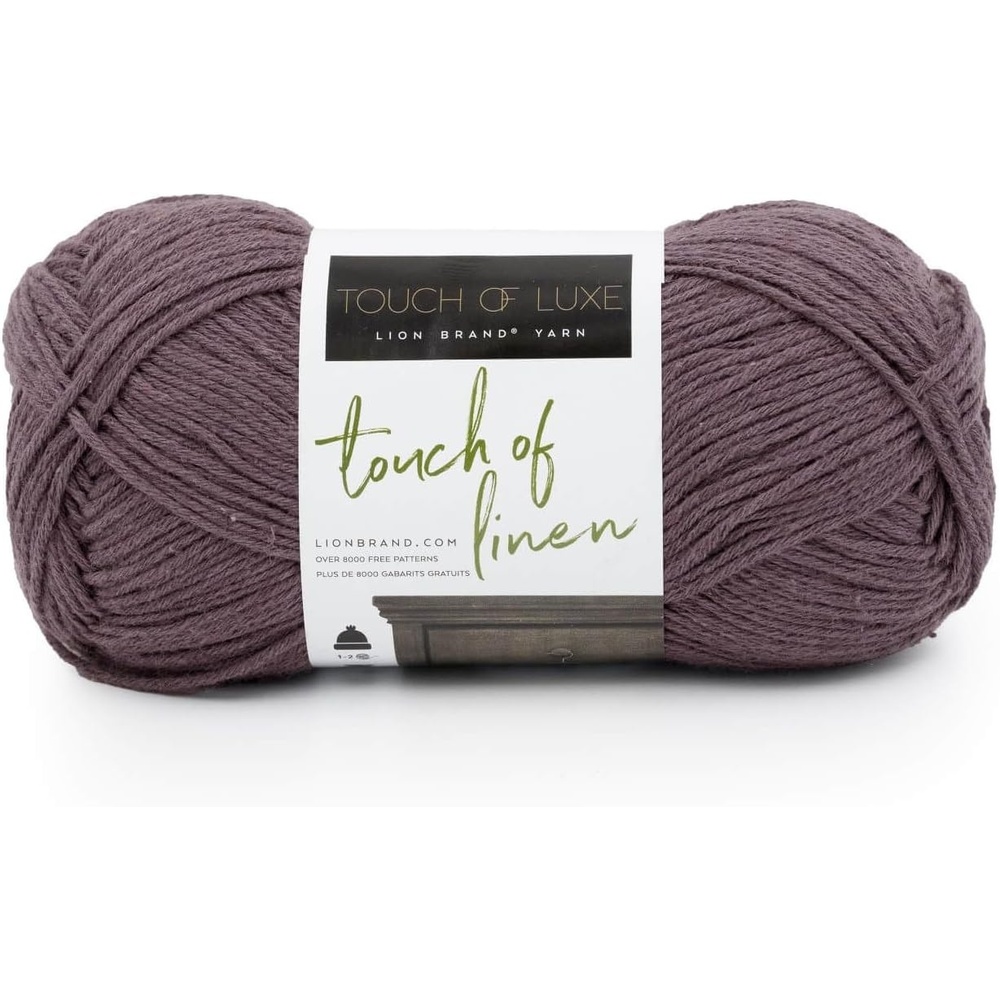 image:imageLion Brand Yarn Touch of Linen Yarn FogFog