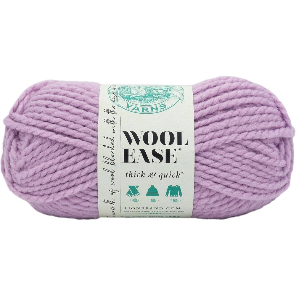 image:imageLion Brand Yarn WoolEase Thick amp Quick Yarn Celebration White 3 Pack Super Bulky Wool Acrylic Blend Fiber for Soft Hats Sweaters Chunky Blankets Yarn for Crochet Knitting Crafts WeavingFairy